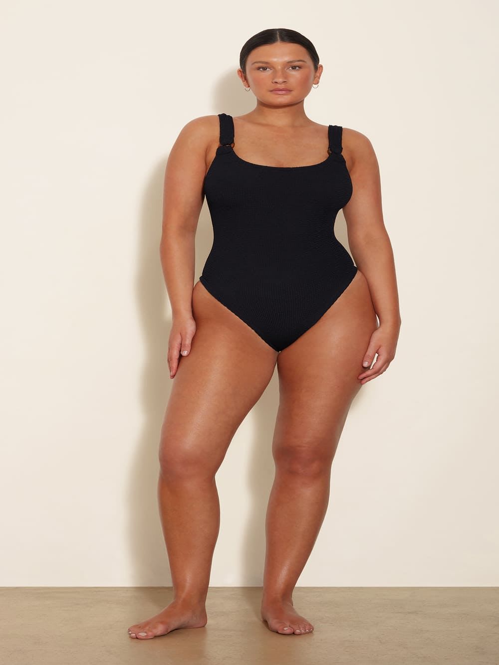 Shop Hunza G Dominoswim In Black