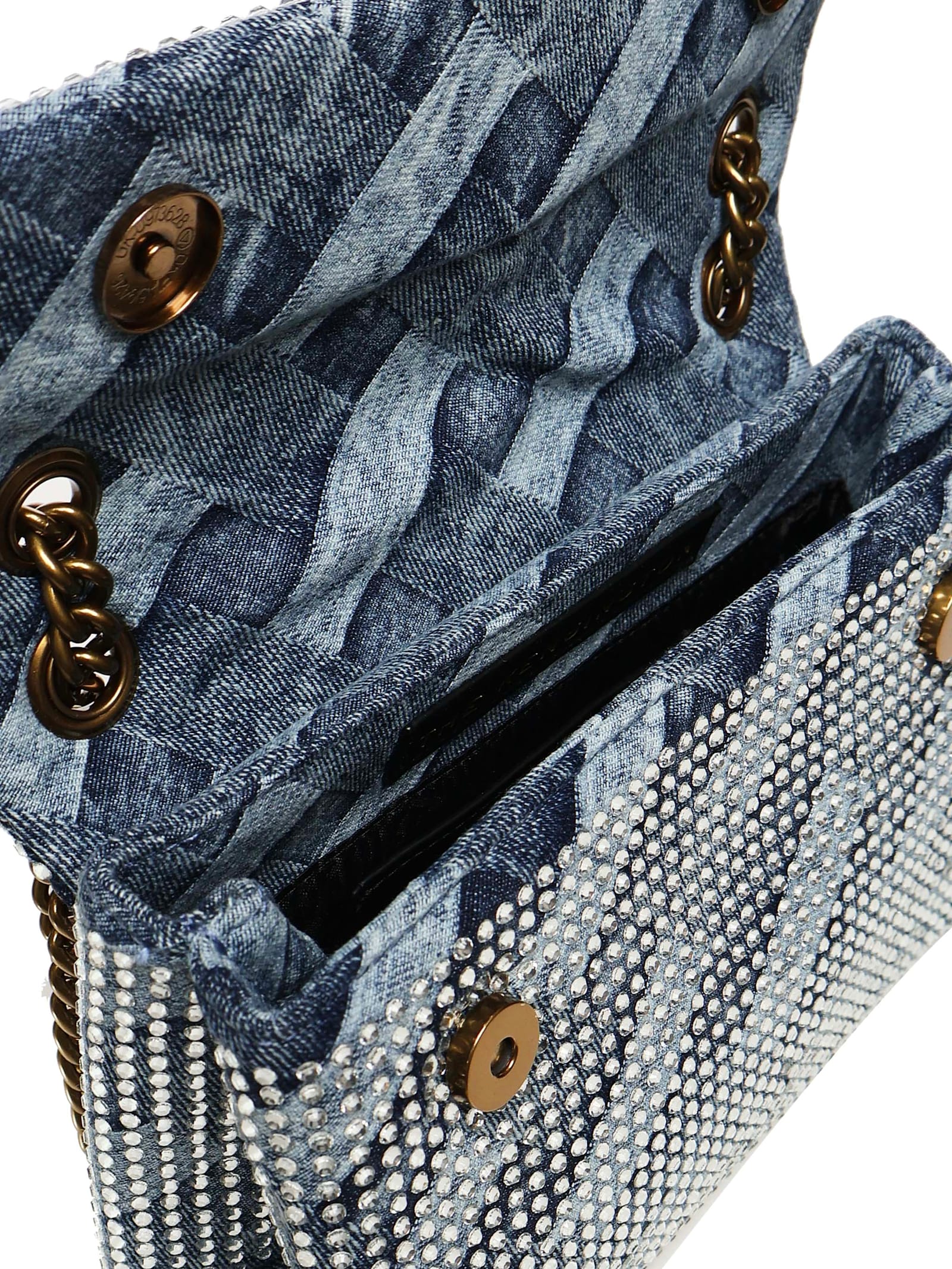 Kurt Geiger Kensington Mini Bag With Rhinestones