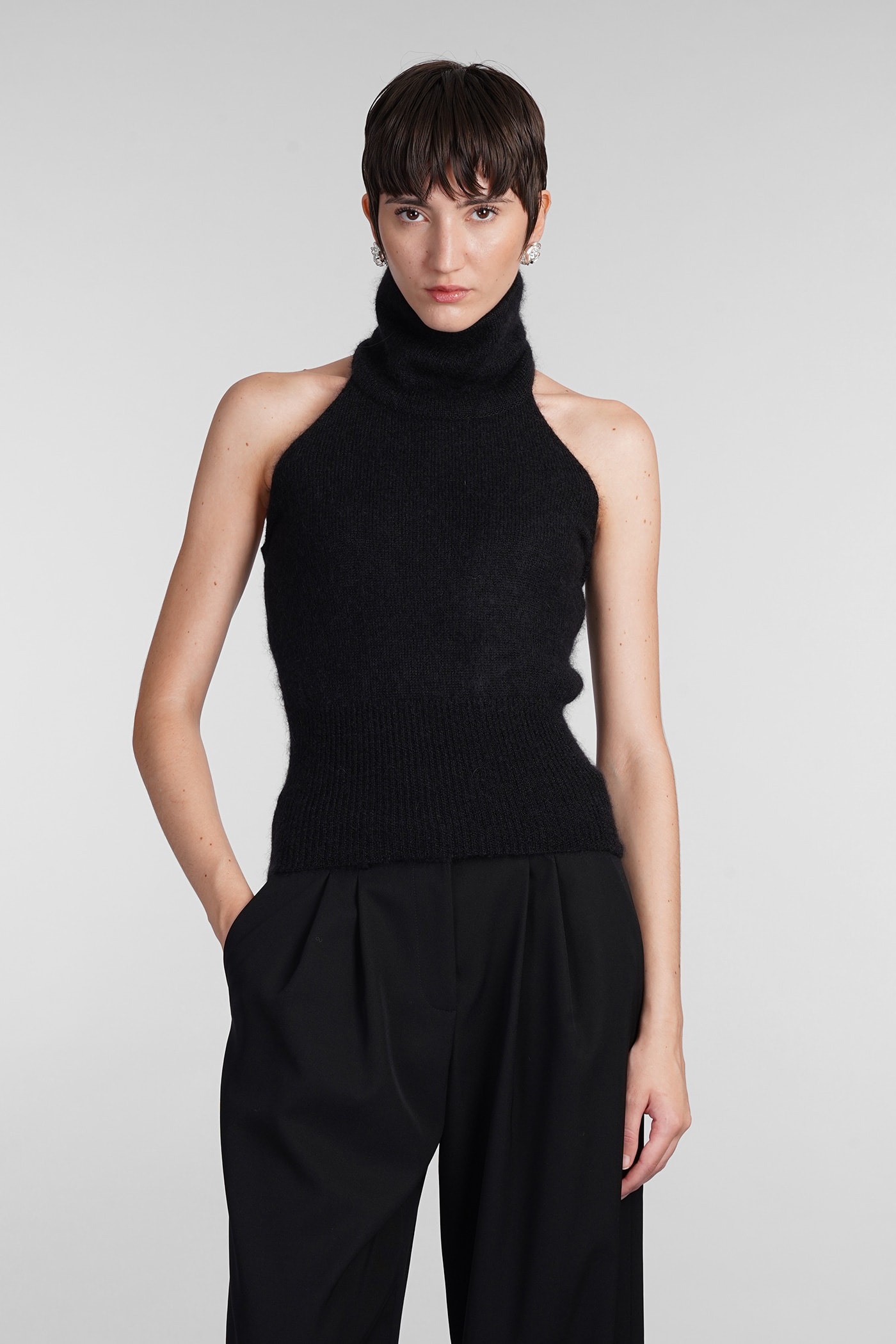 Magda Butrym Knitwear In Black Wool