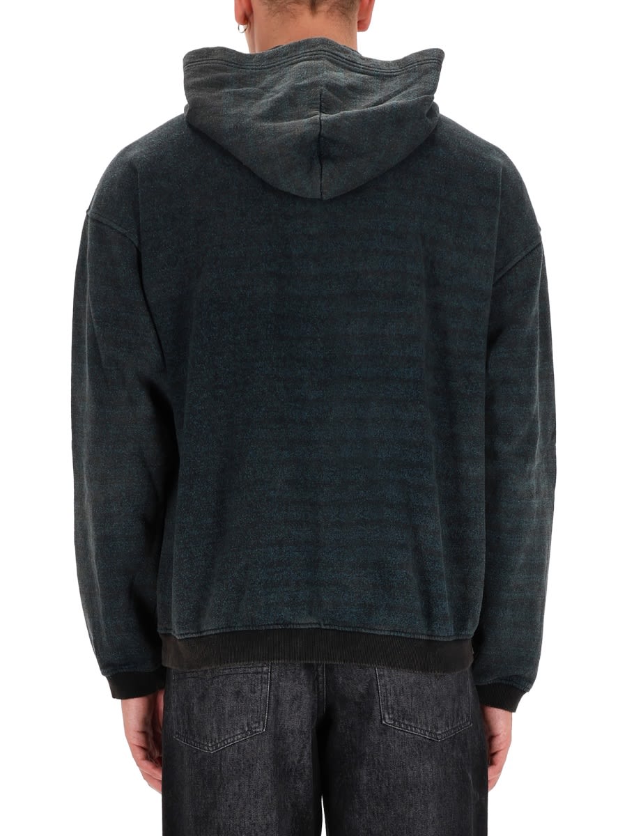 Diesel S-kai Sweatshirt In Black