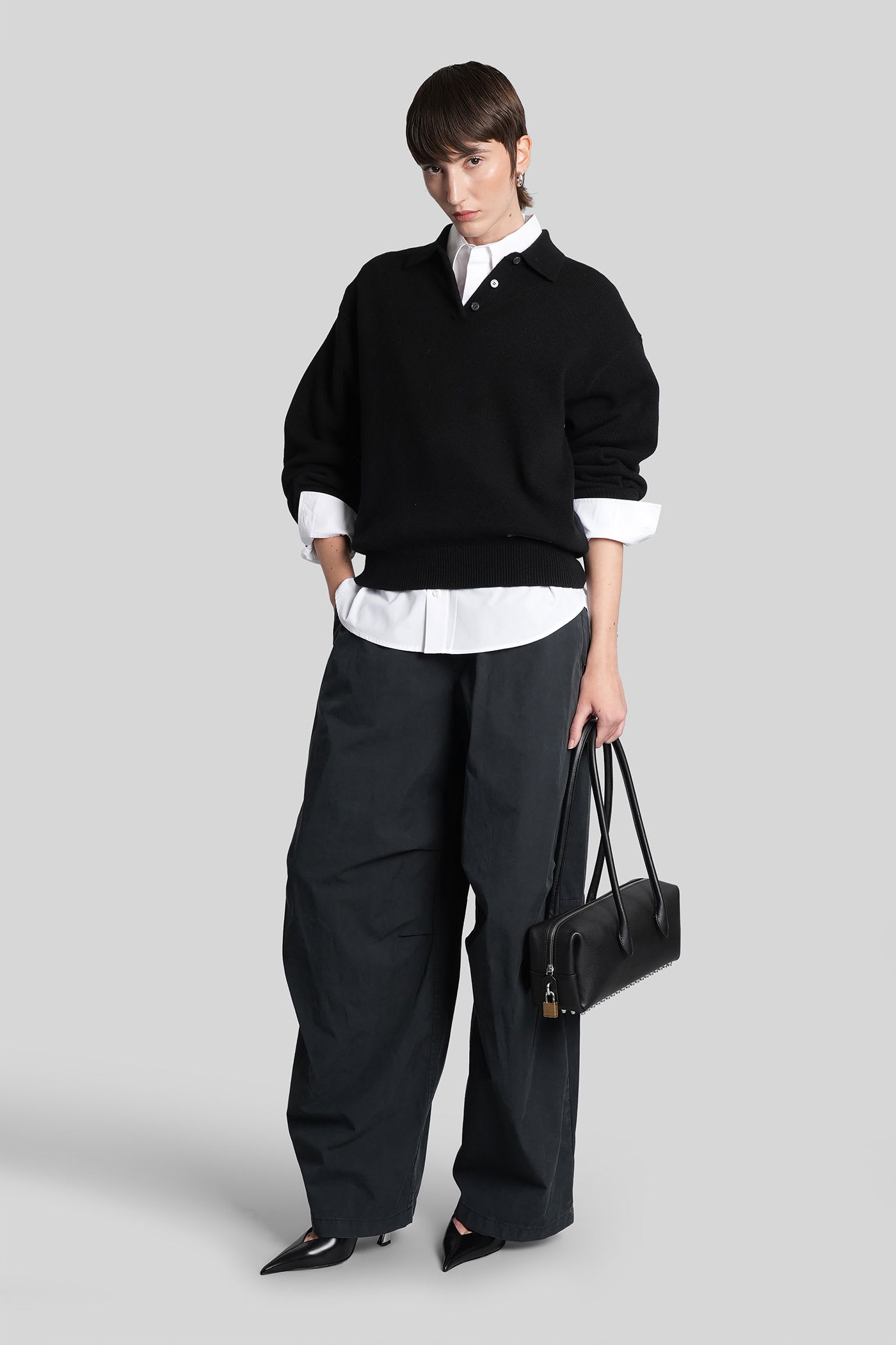 Alexander Wang Shirt In White Cotton In White