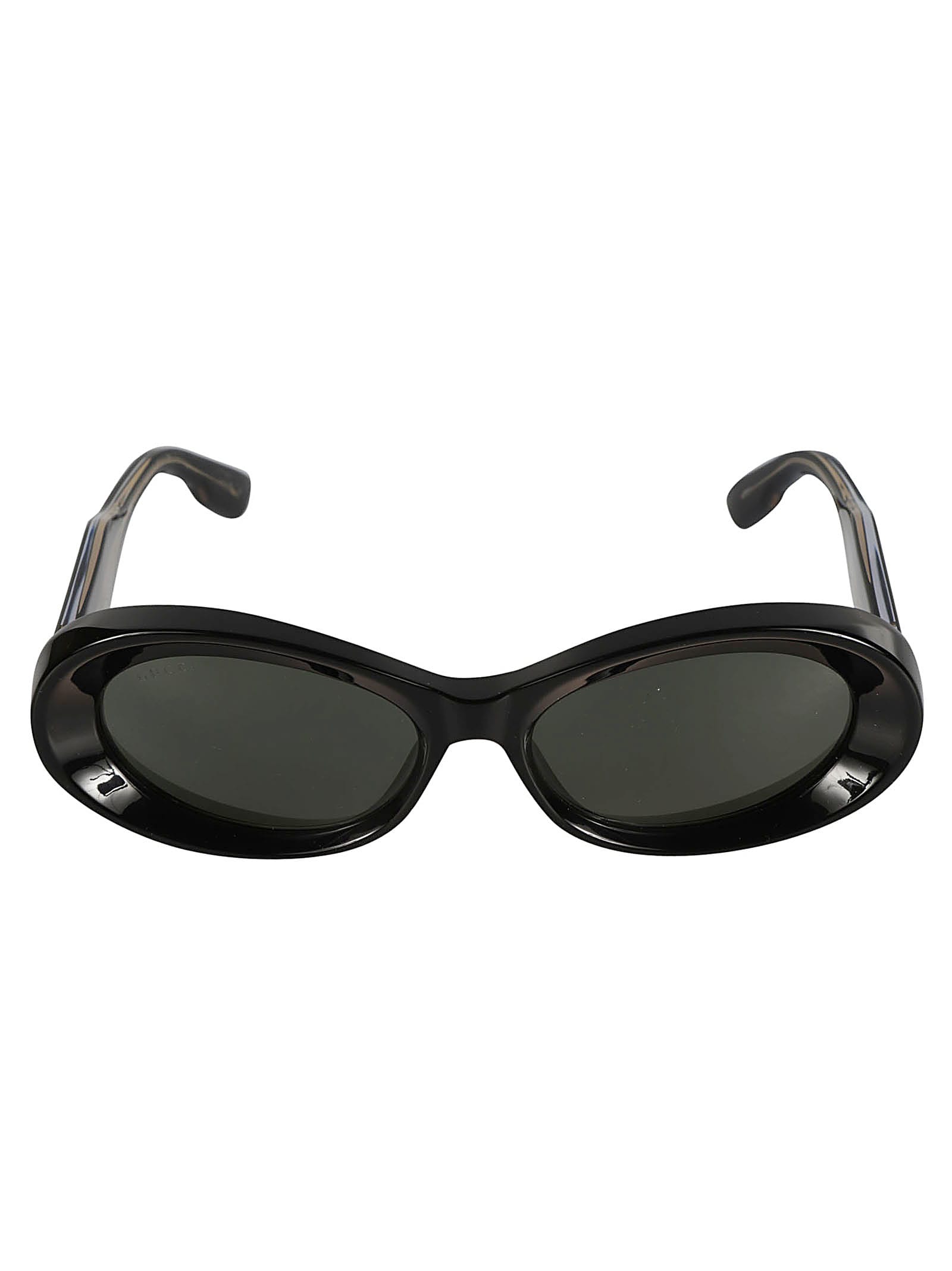 GUCCI OVAL THICK SUNGLASSES 