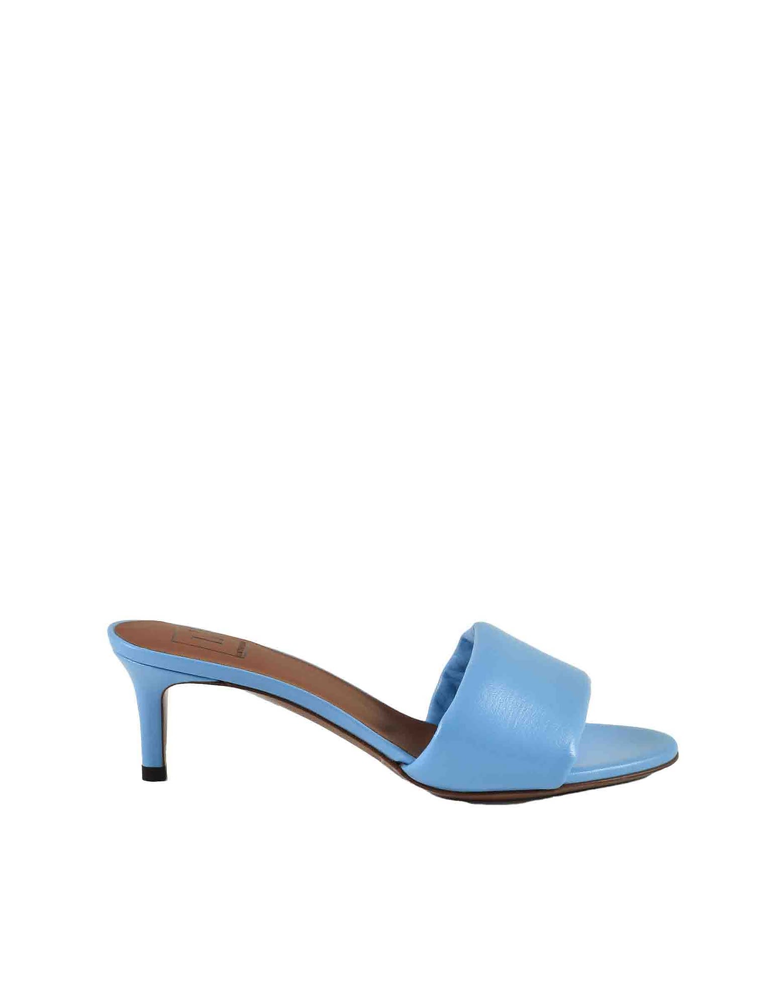 L'Autre Chose Womens Sky Blue Sandals