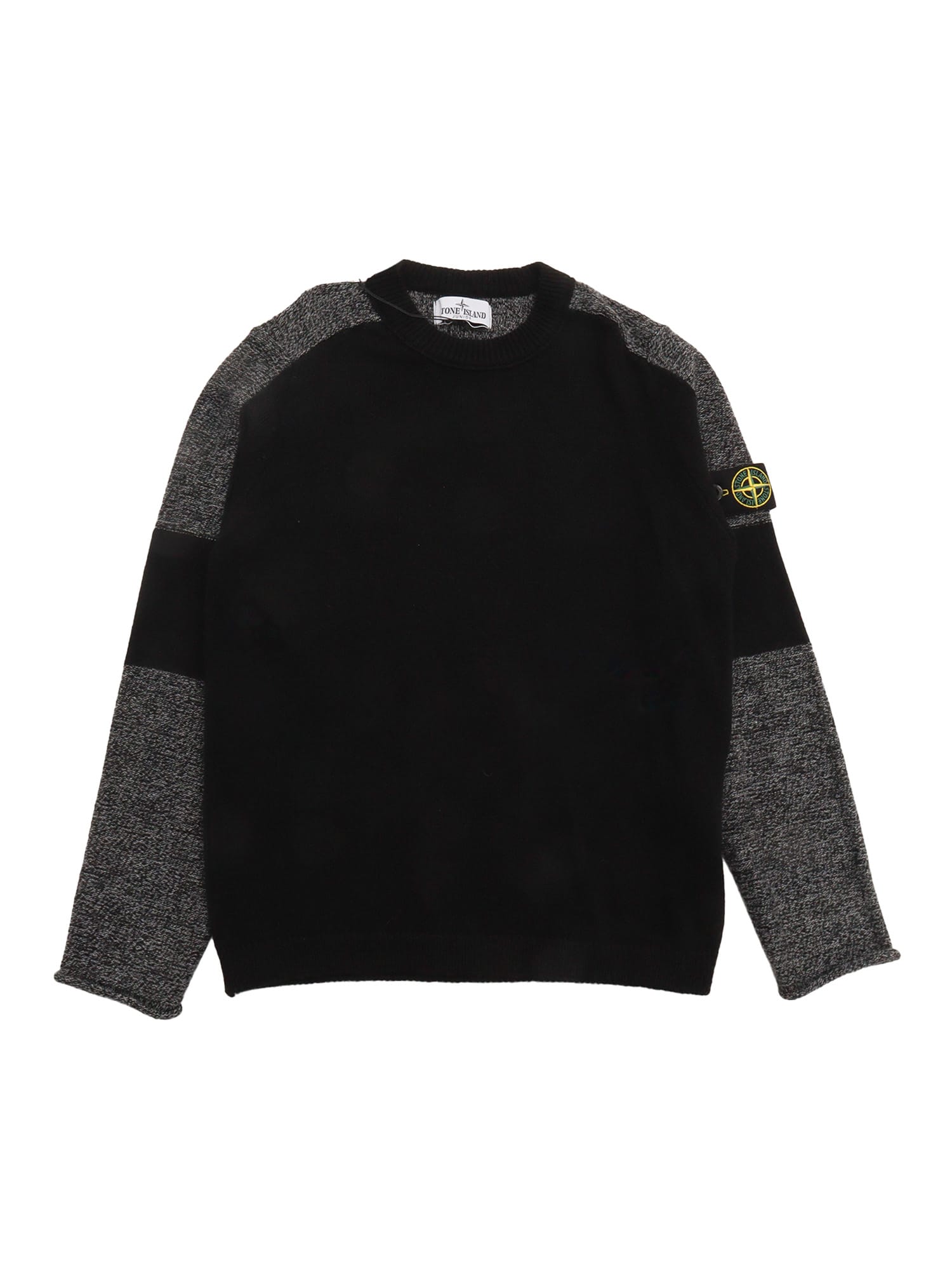 Stone Island Sweater In Black