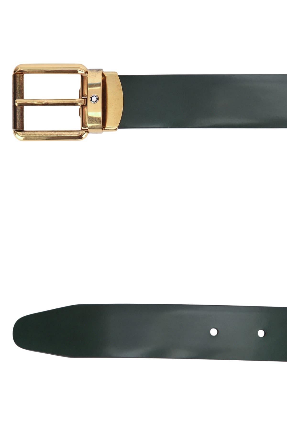 Montblanc Roundedsquarevintgofpinbgrebrushlea30mm In Black