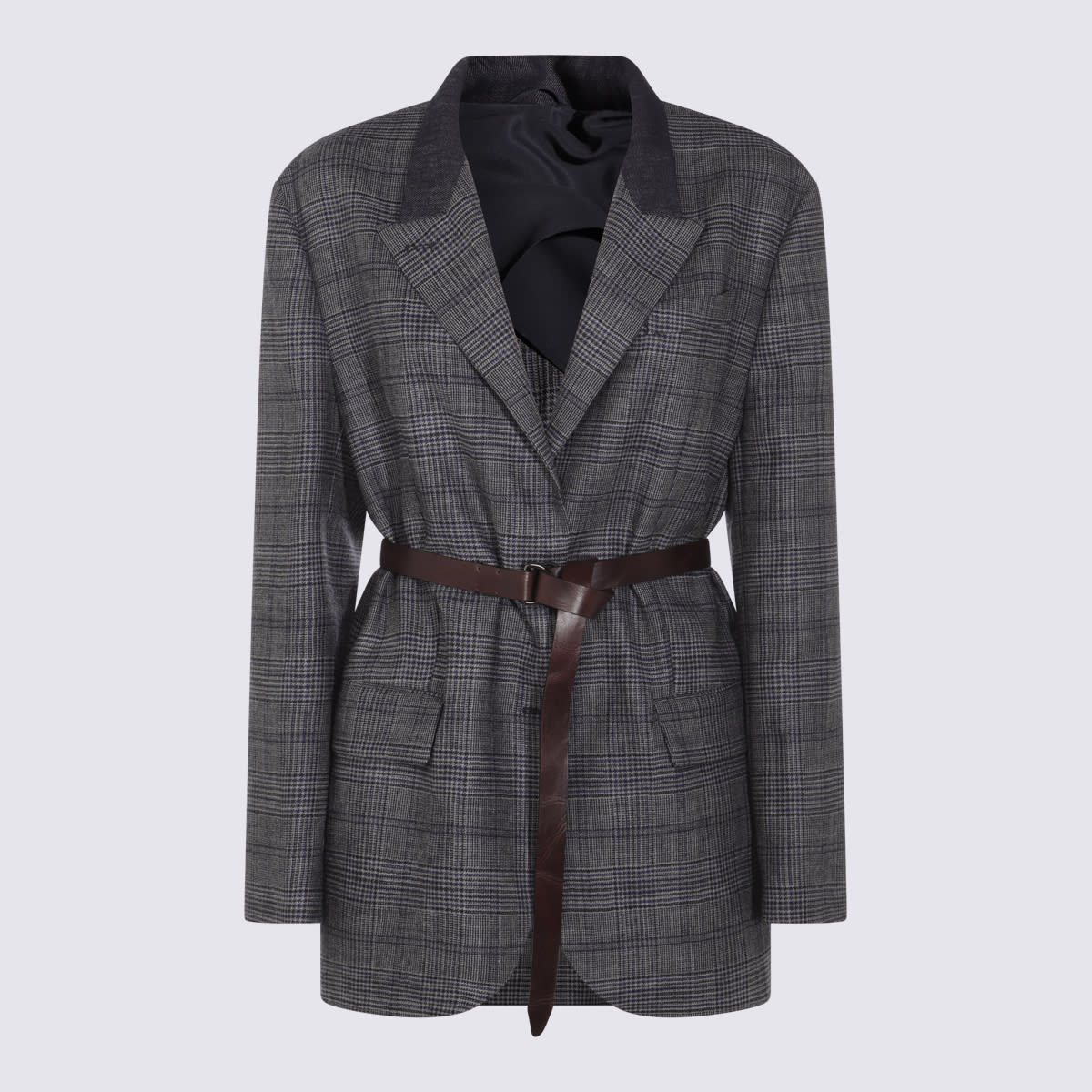 Grey Wool Blazer
