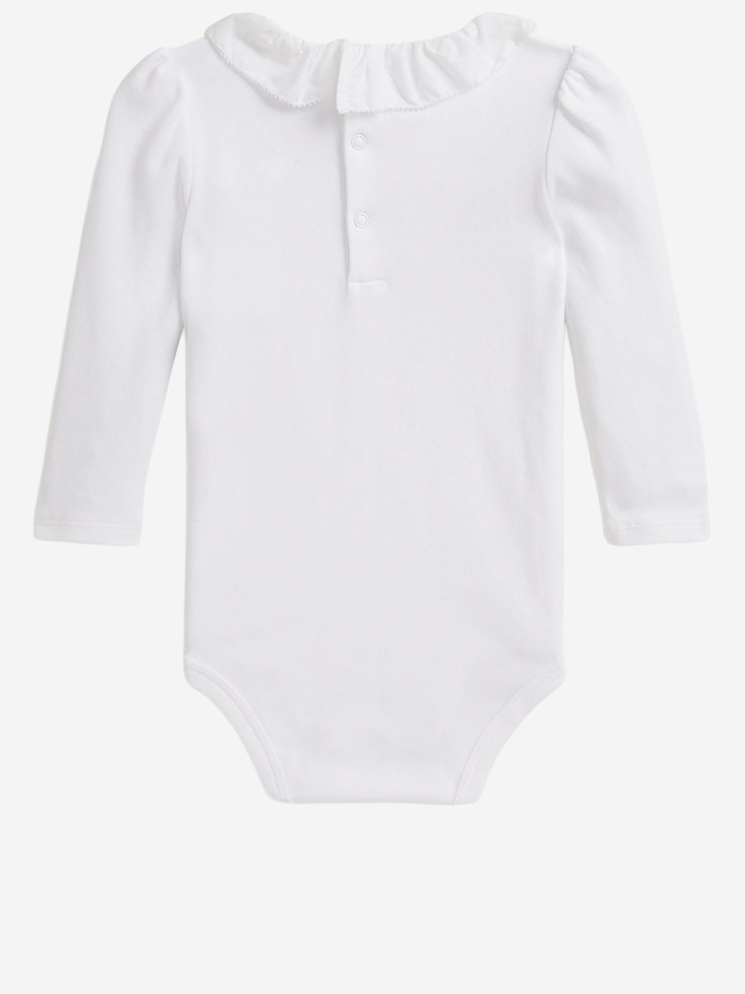 Polo Ralph Lauren Cotton Bodysuit In White