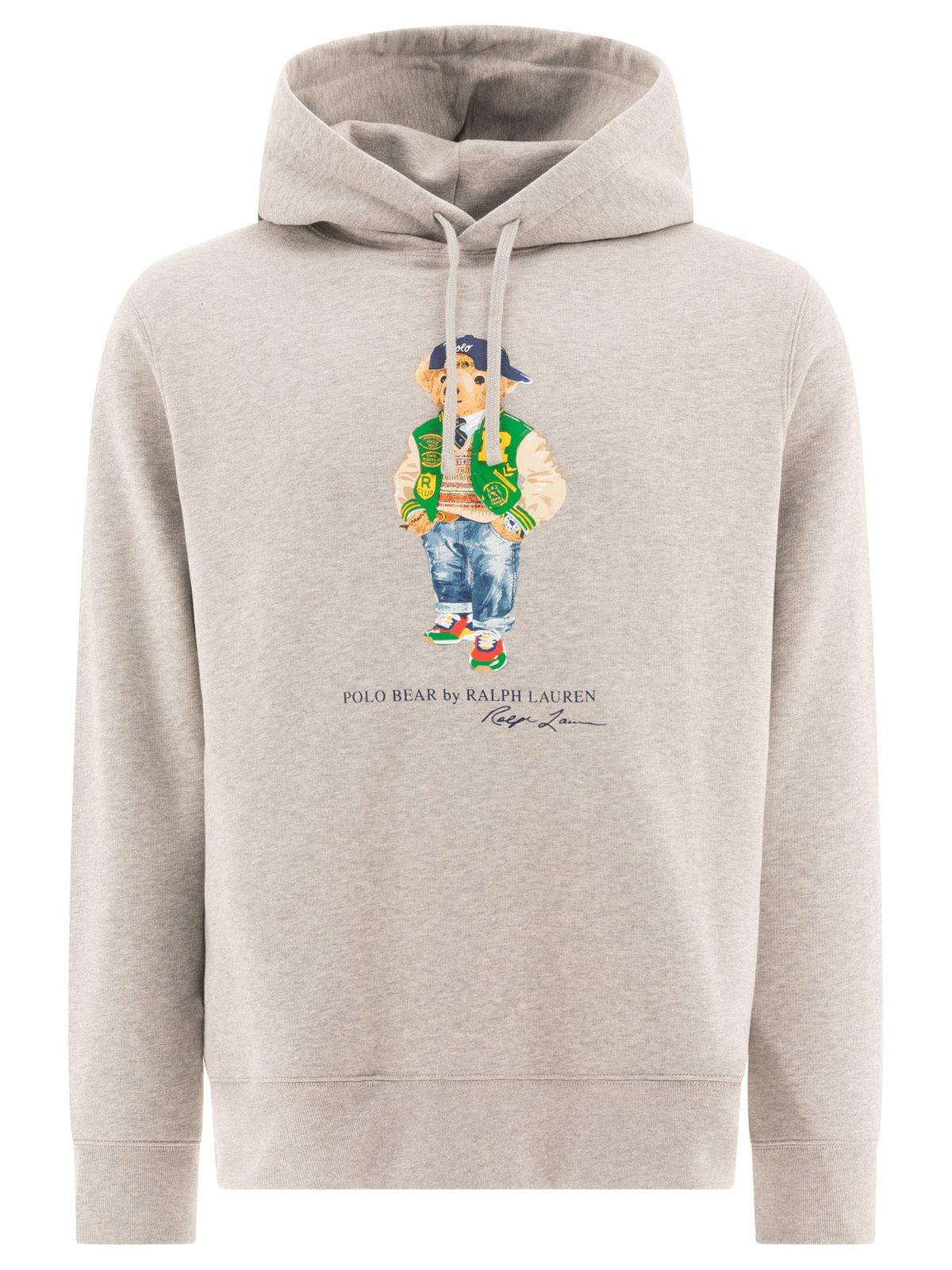 Shop Ralph Lauren Polo Bear Fleece Hoodie