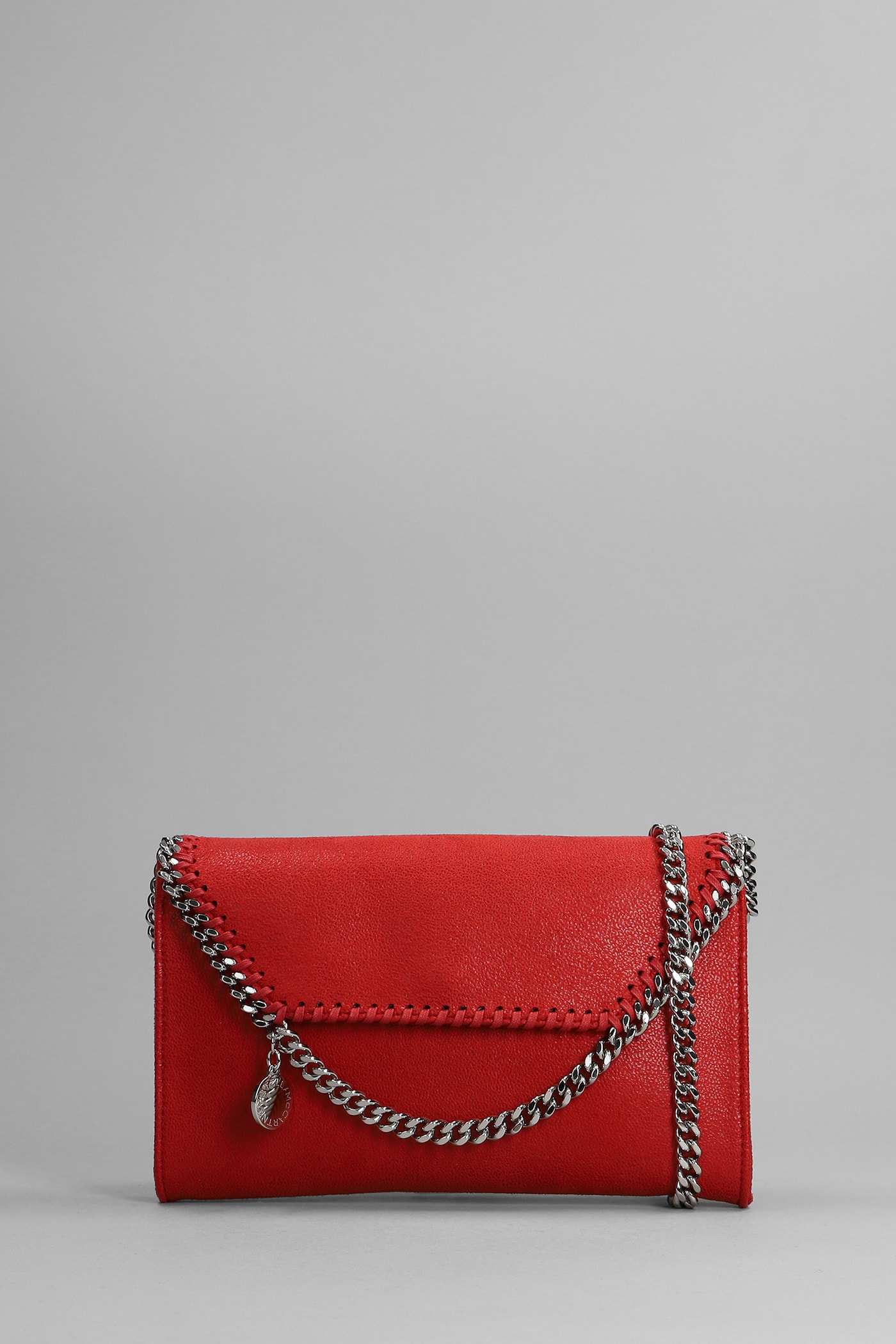 Stella McCartney Shoulder Bag In Red Polyester