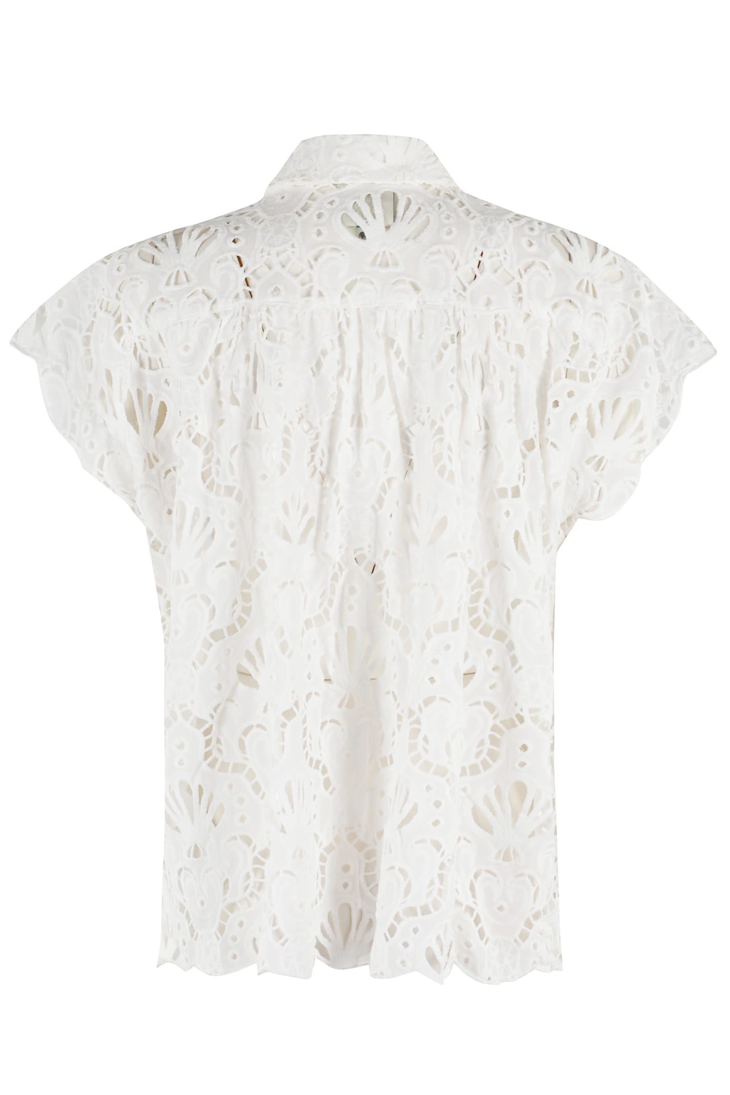 Shop Farm Rio White Seashell Eyelet Shirt
