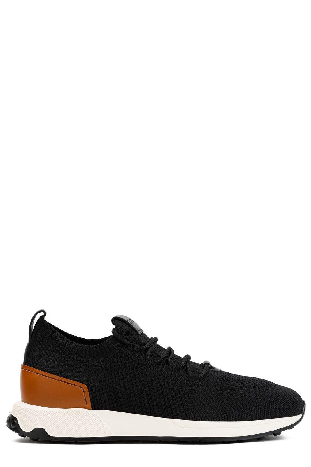 Shop Tod's Mesh Running Lace-up Sneakers In B999