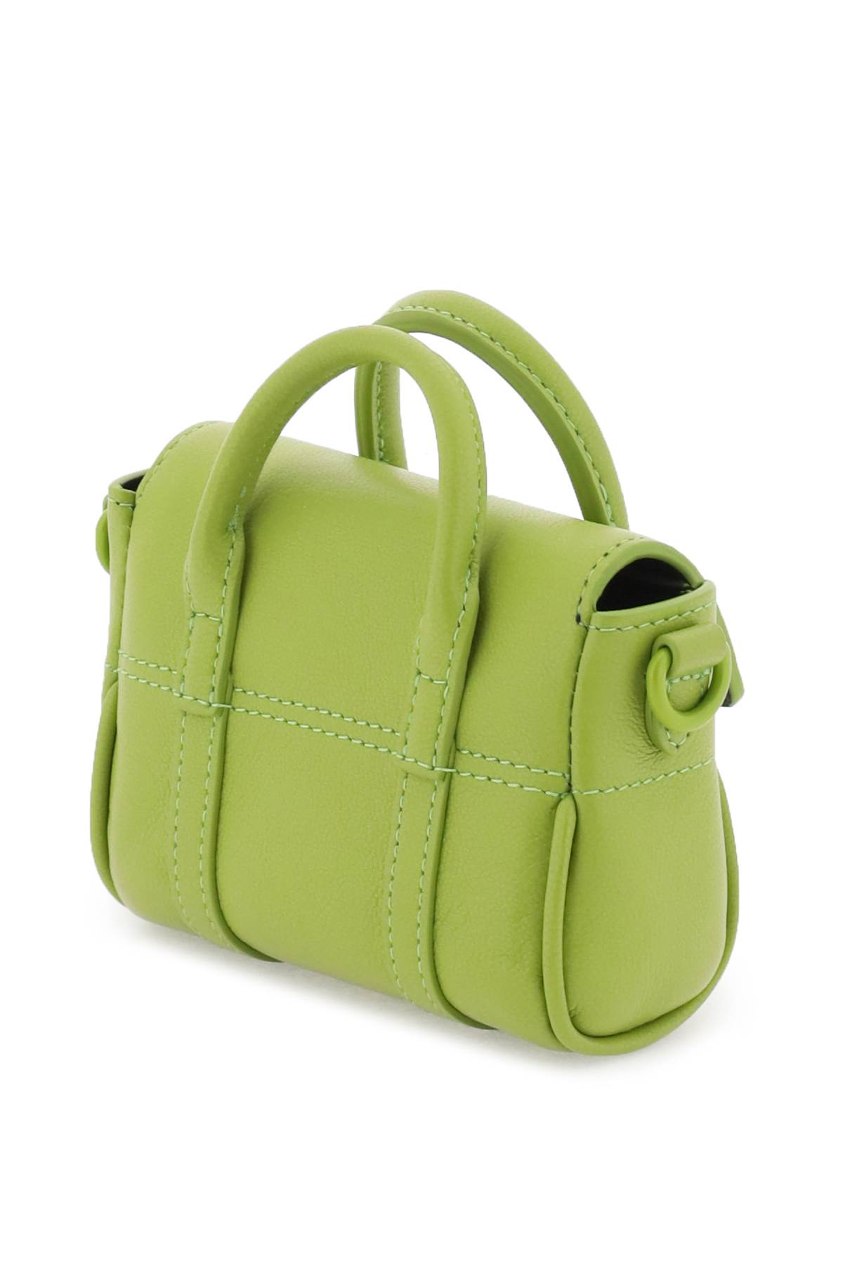 Shop Mulberry Micro Bayswater In Acid Green (green)