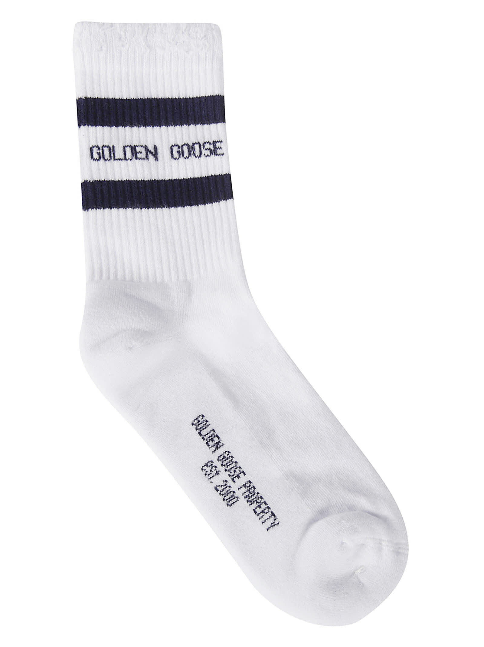 Golden Goose High Rib Stripe Socks