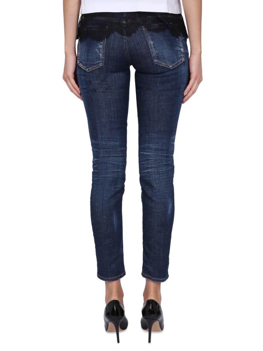 Shop Dsquared2 Jeans Jennifer In Blue