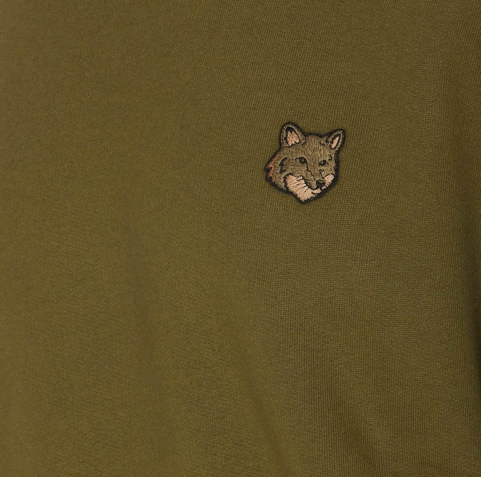 MAISON KITSUNÉ FOX HEAD PATCH LOGO SWEATSHIRT 