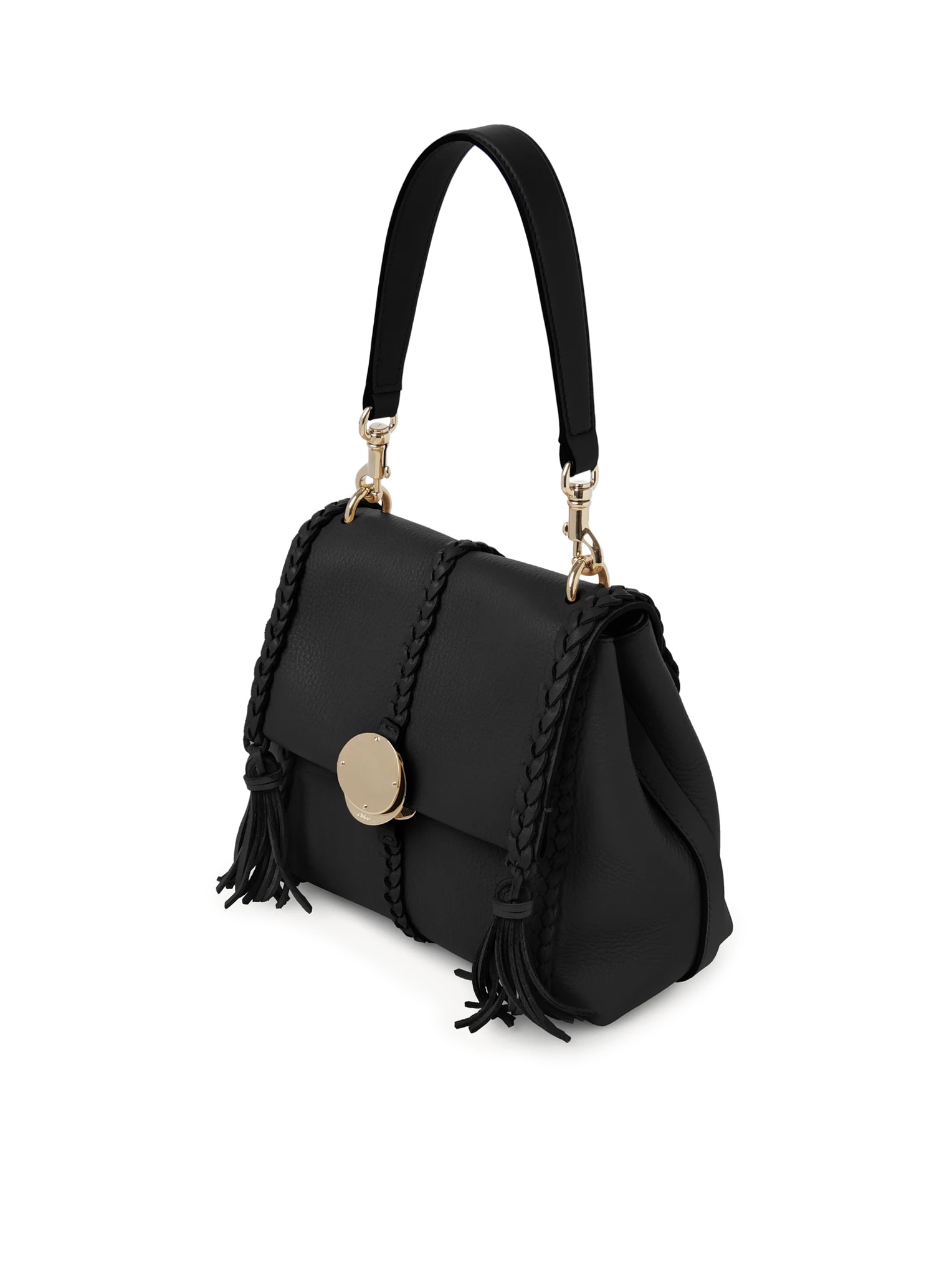Shop Chloé Penelope Bag In Black