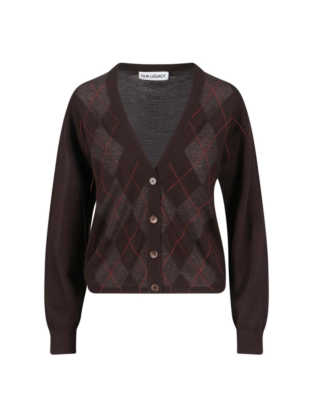 Our Legacy Ivy Cardigan In Brown