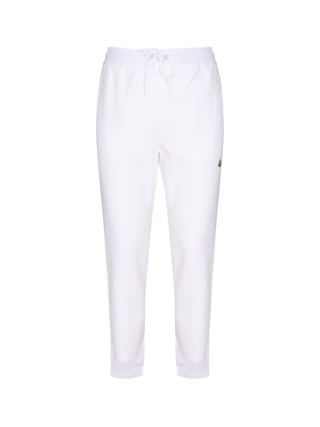 Shop Moncler Genius X Frgmnt Pants In Bianco