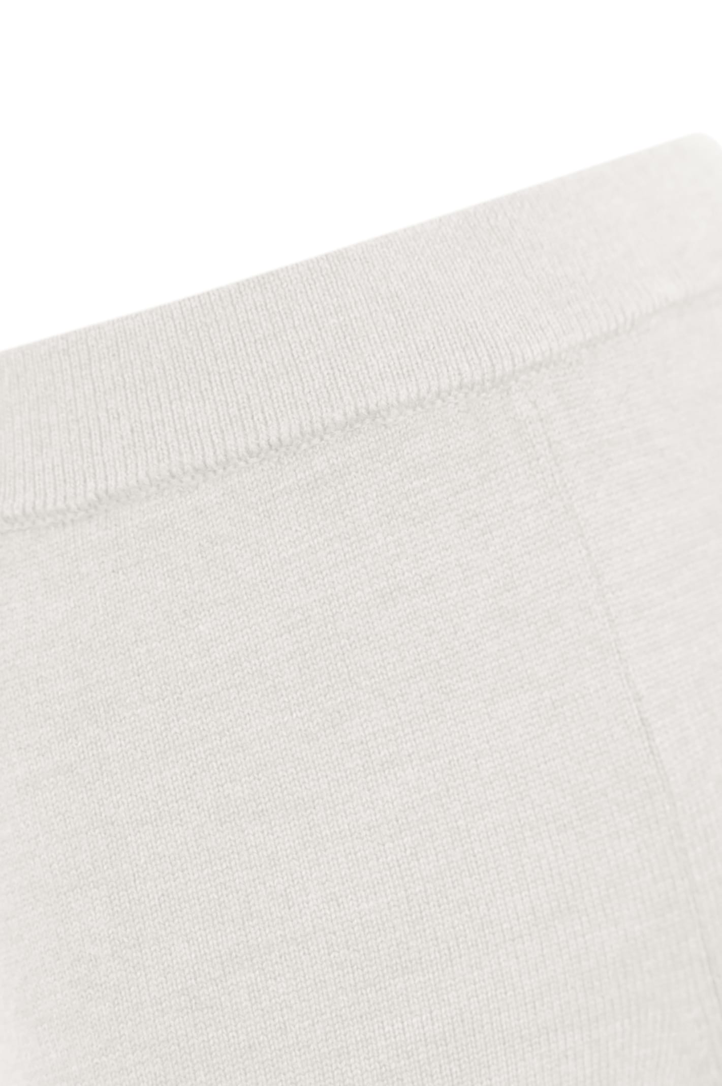 Max Mara Garibo Linen Trousers In Bianco