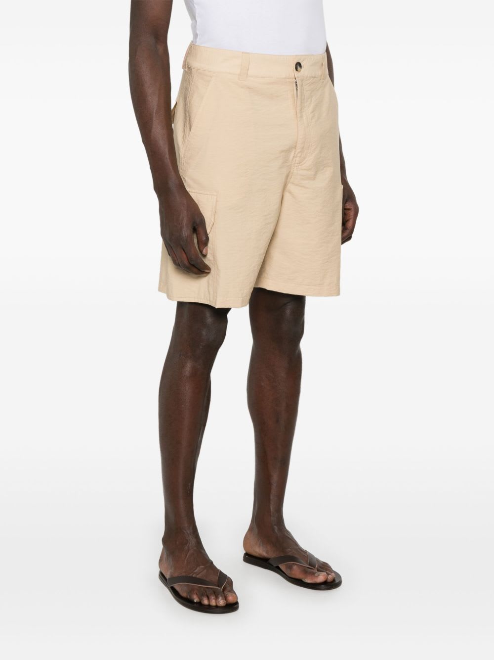 Loewe Cargo Shorts In Neutral