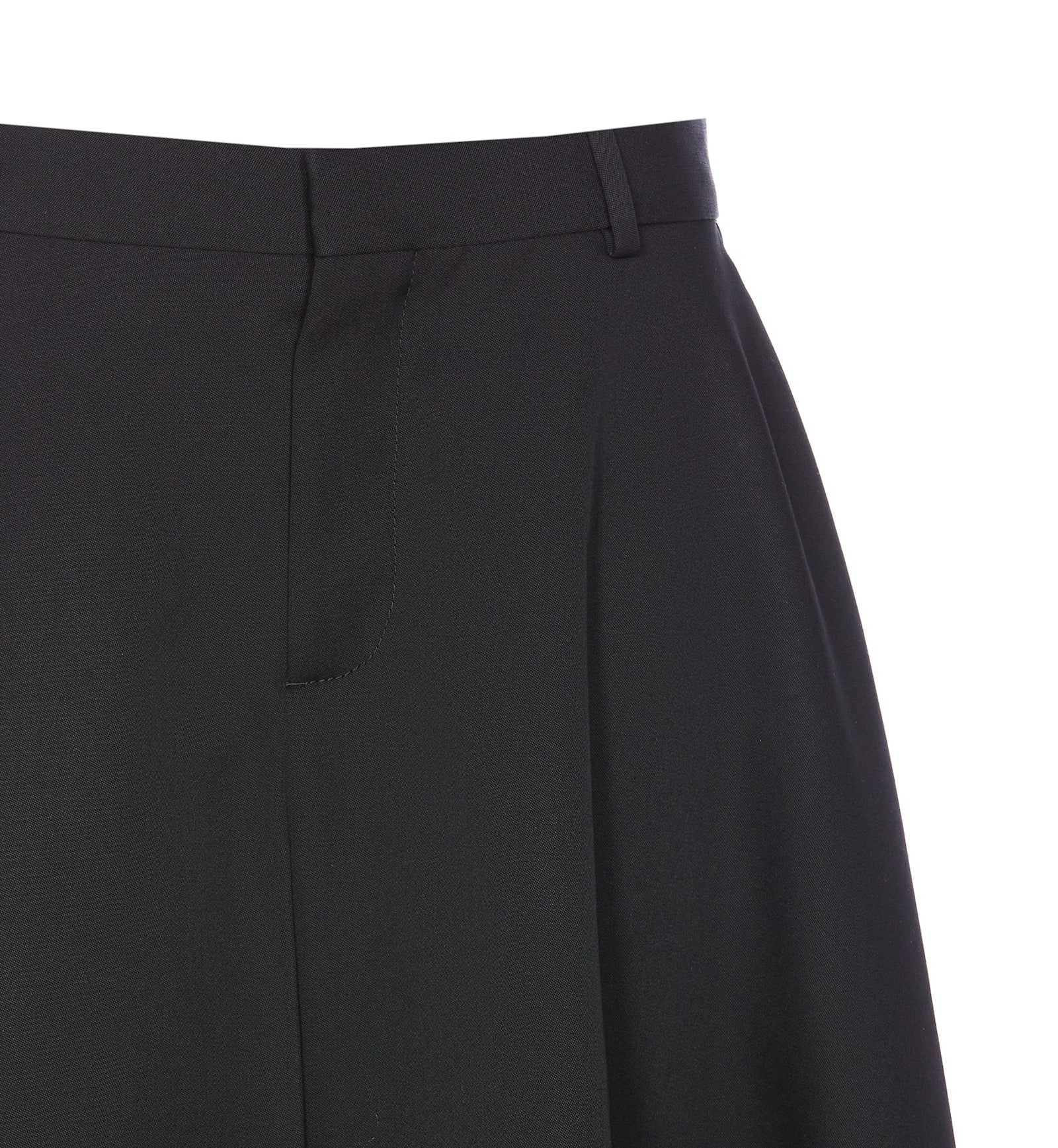 Shop Bottega Veneta Skirt In Black
