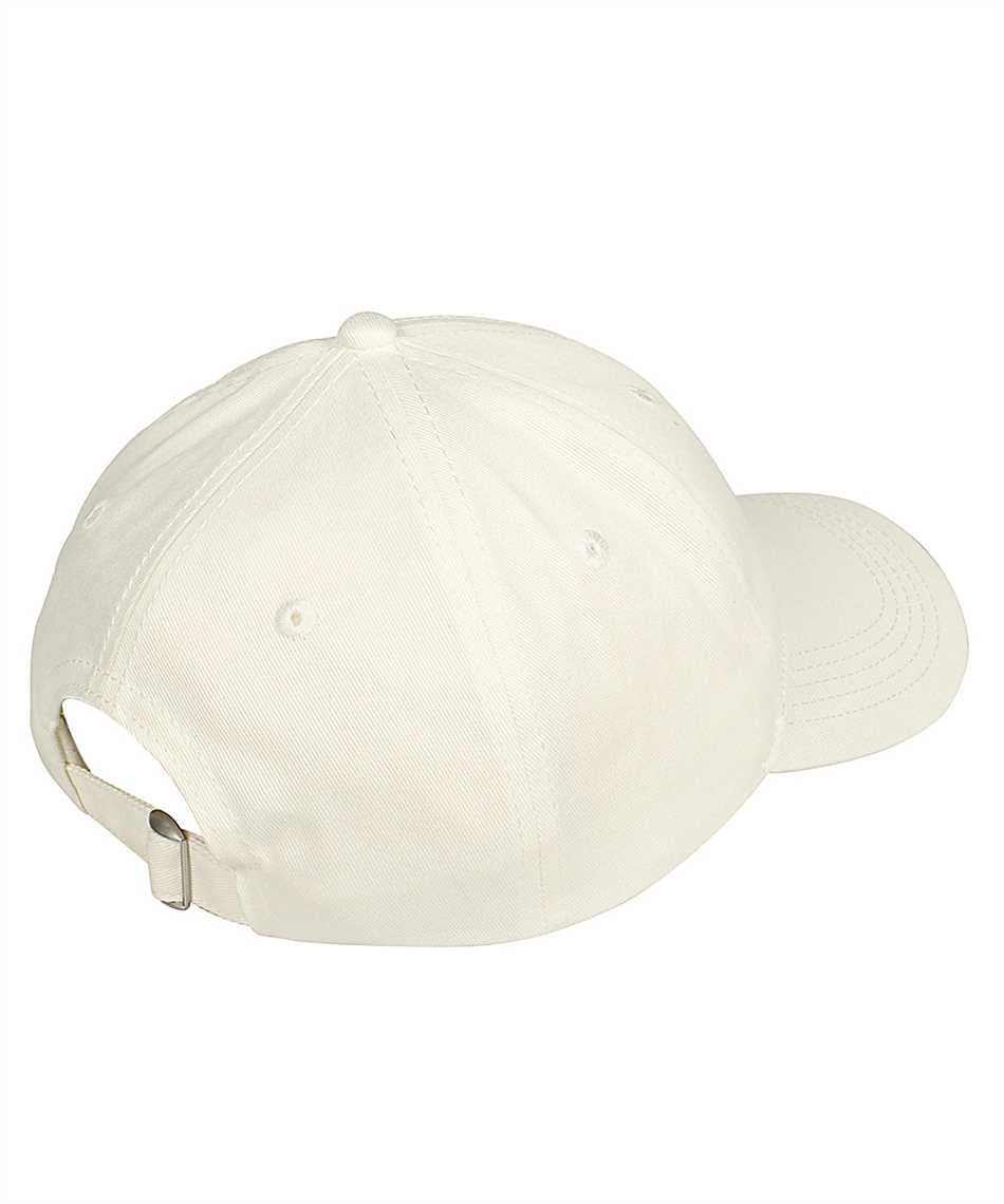 Msgm Logo-embroidered Cotton Cap In Neutral