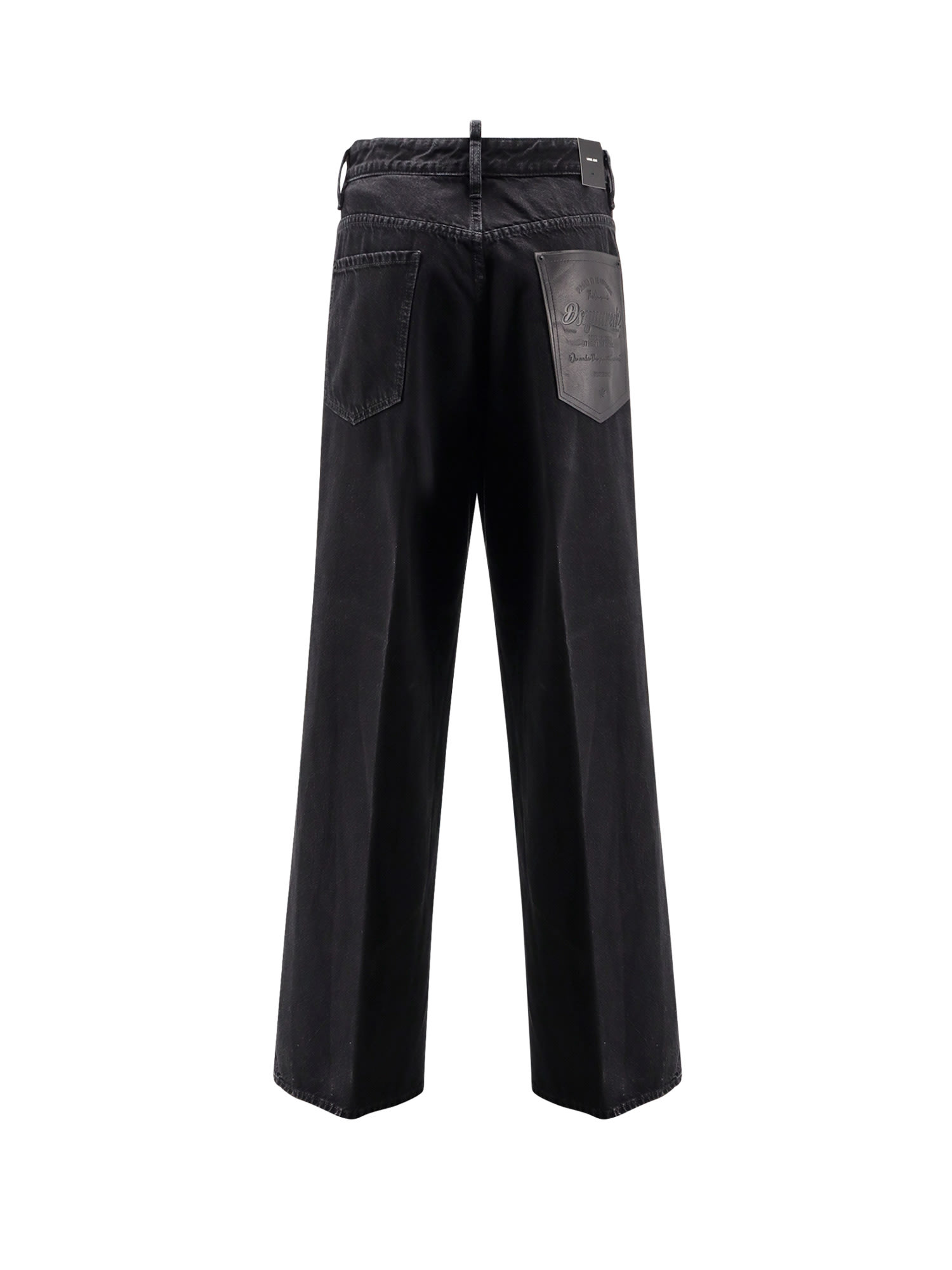 Dsquared2 Loose Jean In Black