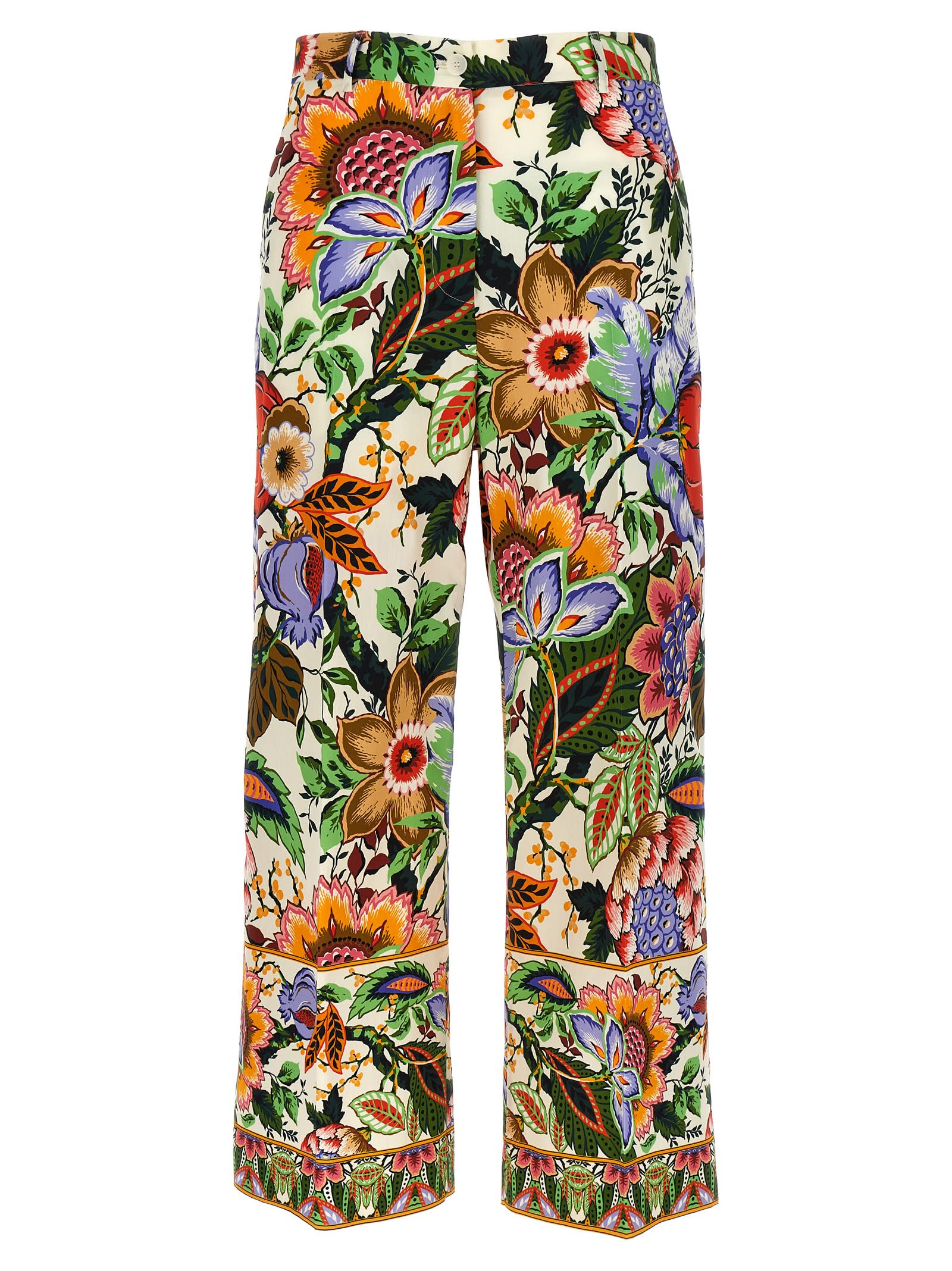 Etro Floral Culotte Pants