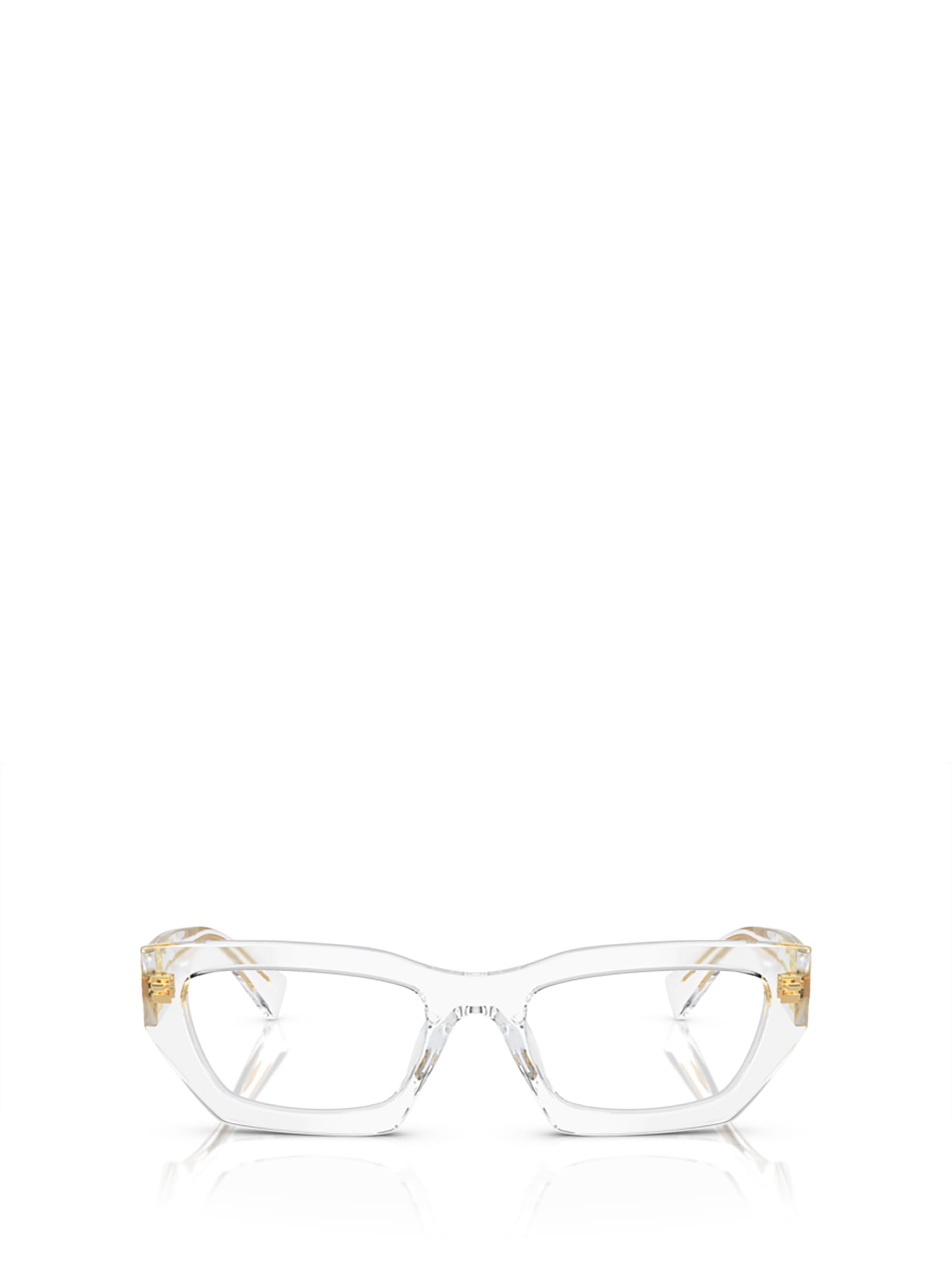 Miu Miu Mu 03xv Trasparent Glasses