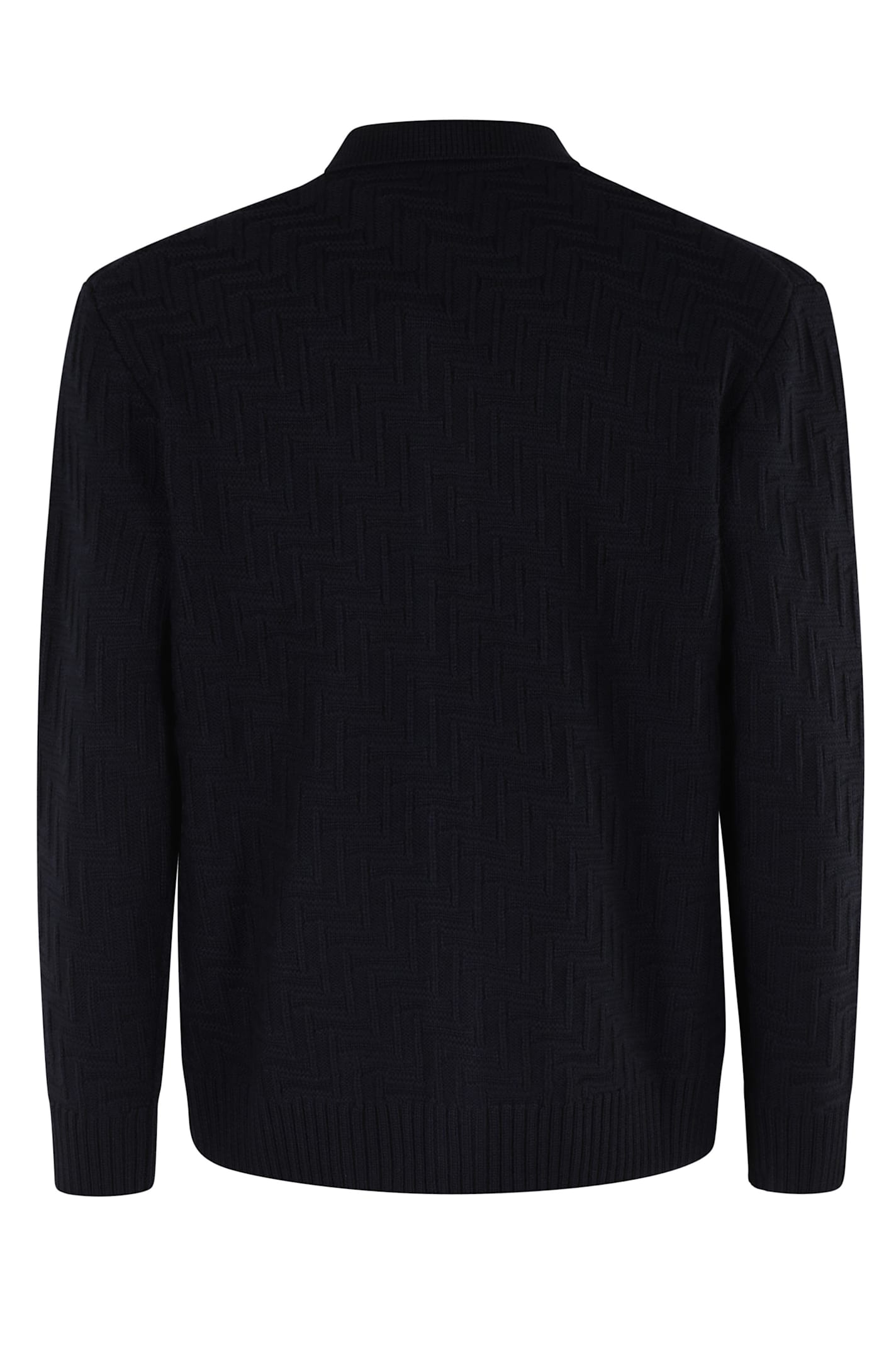 Paolo Pecora Maglia Cardigan In Black