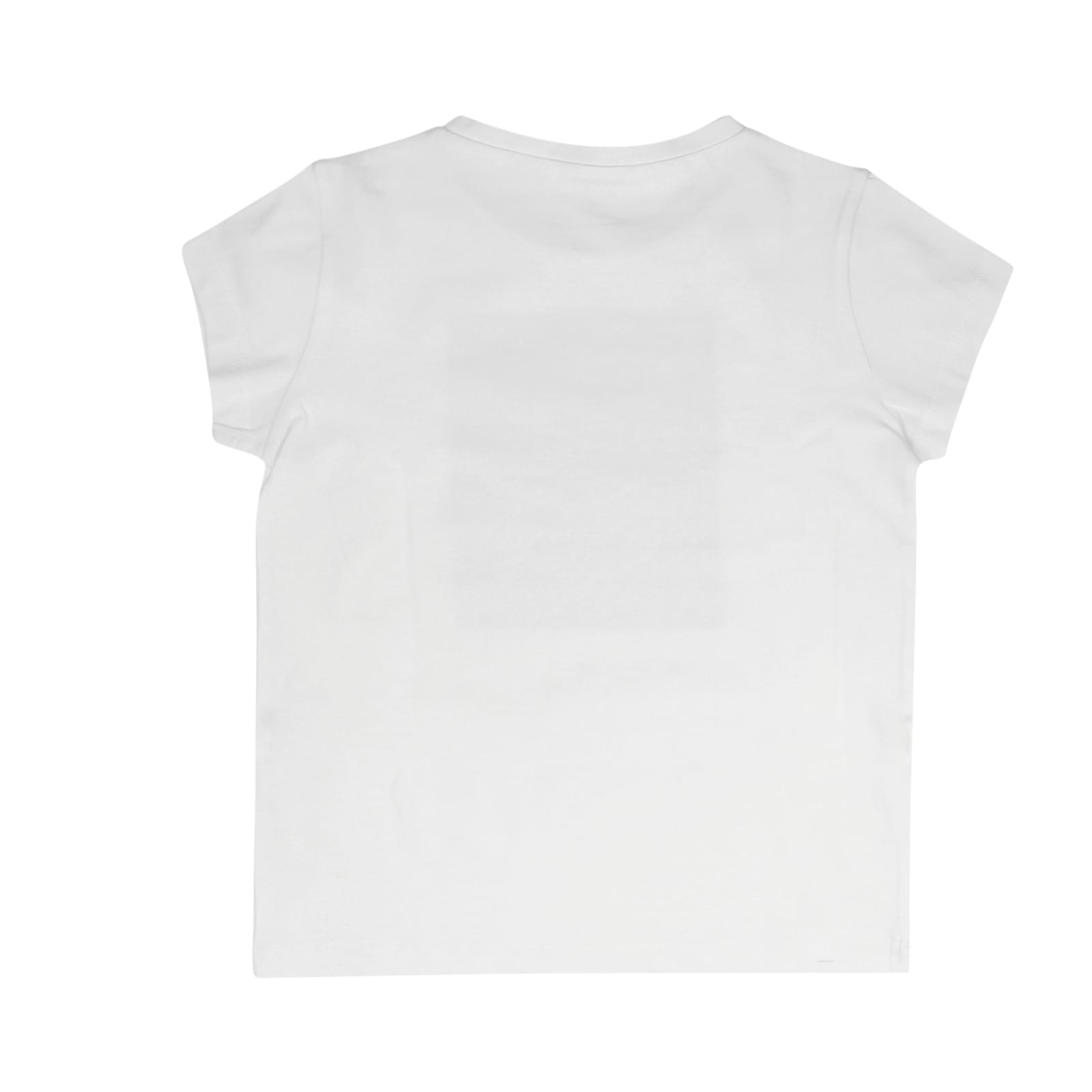 Shop Liu •jo Cotton T-shirt In White