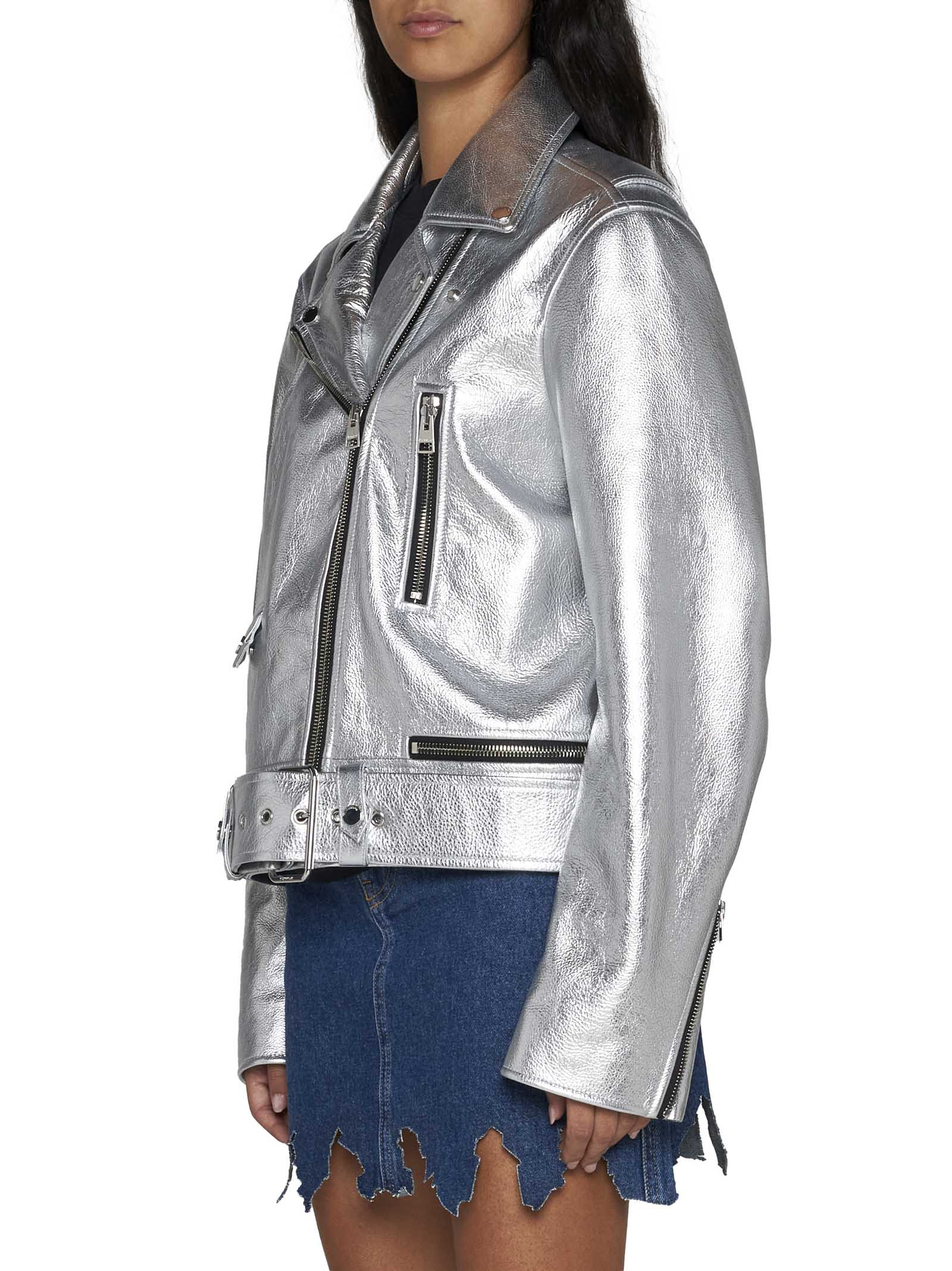 Shop Jw Anderson Jacket In Silver