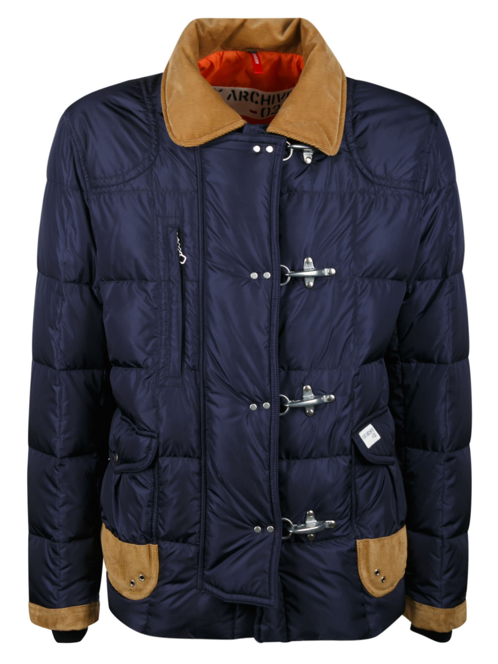 Fay Quilted Hook-lock Jacket
