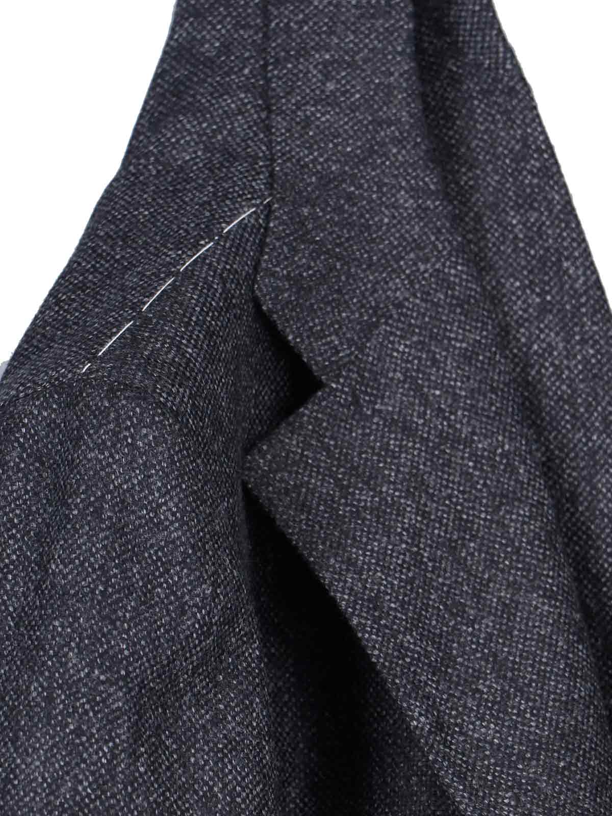 Cesare Attolini Single-breasted Virgin Wool Blazer In Gray