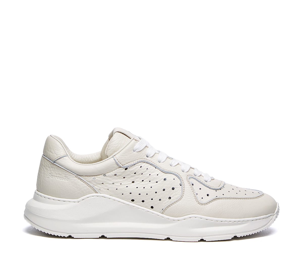 Click to view more detailed imagery on our partner's website Barracuda Sneaker In Bianco Sporco