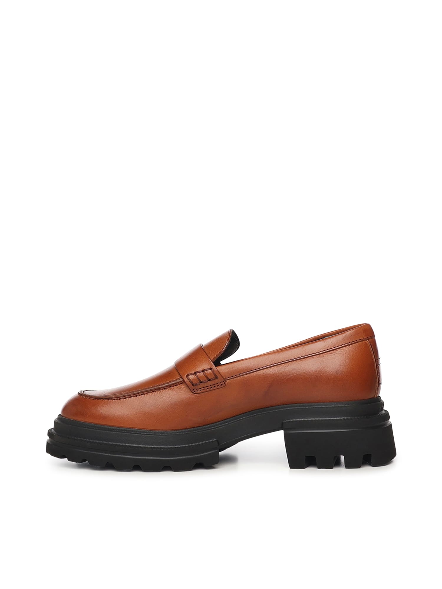 Hogan 10-storey Loafers In Brown