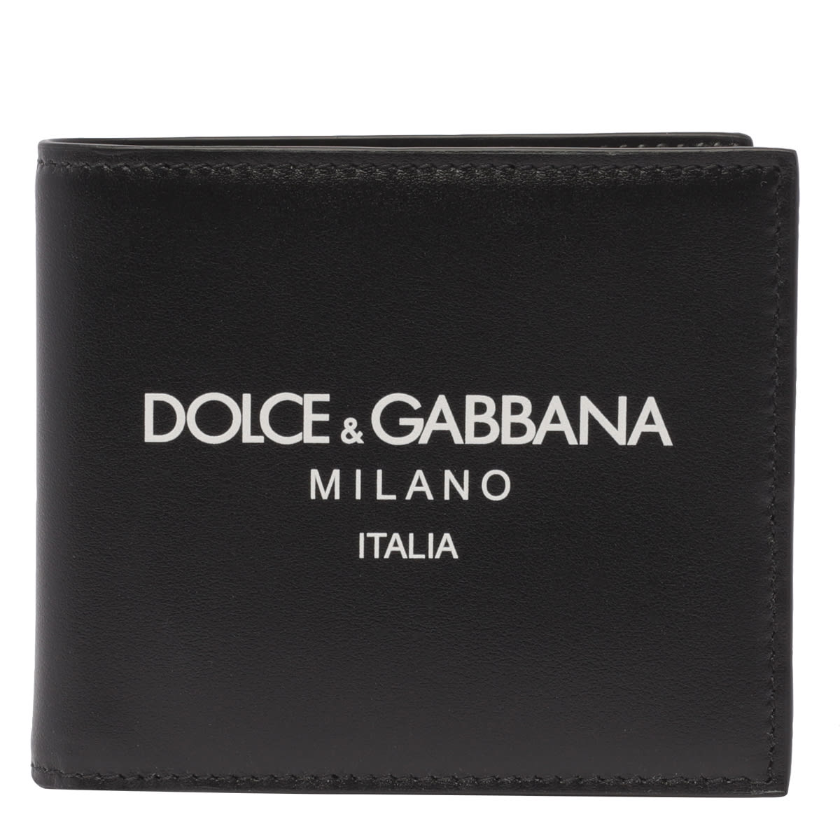 Shop Dolce & Gabbana Logo Print Wallet