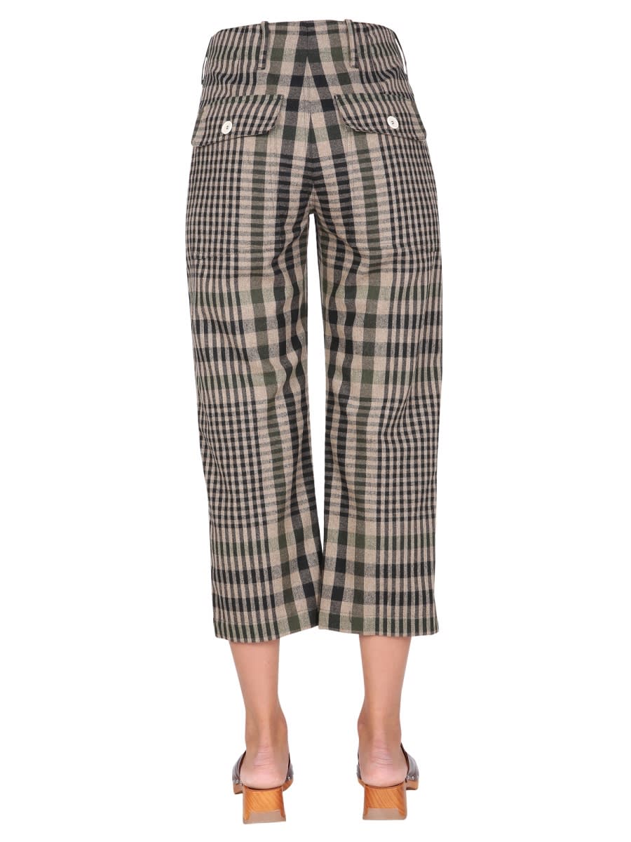 Shop Jejia Camille Trousers In Green