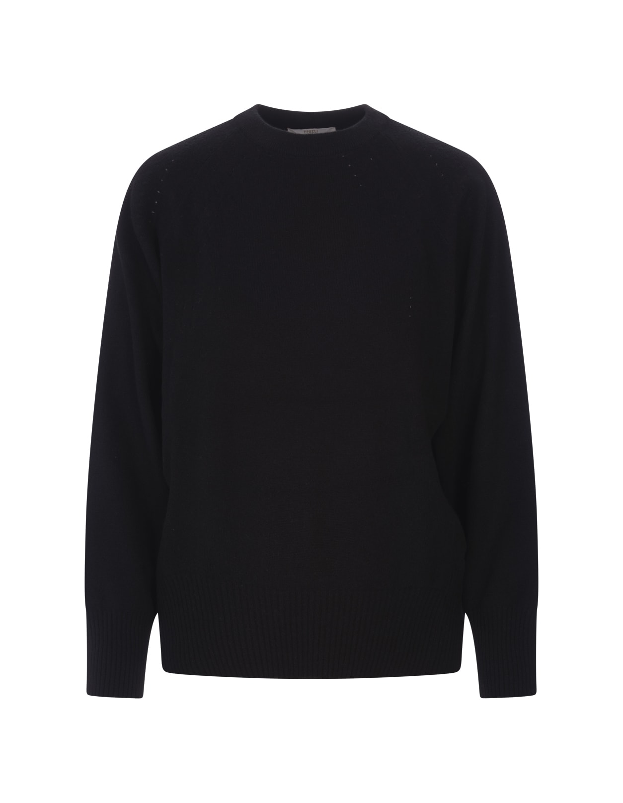 Fedeli Woman Sweater In Black Cashmere