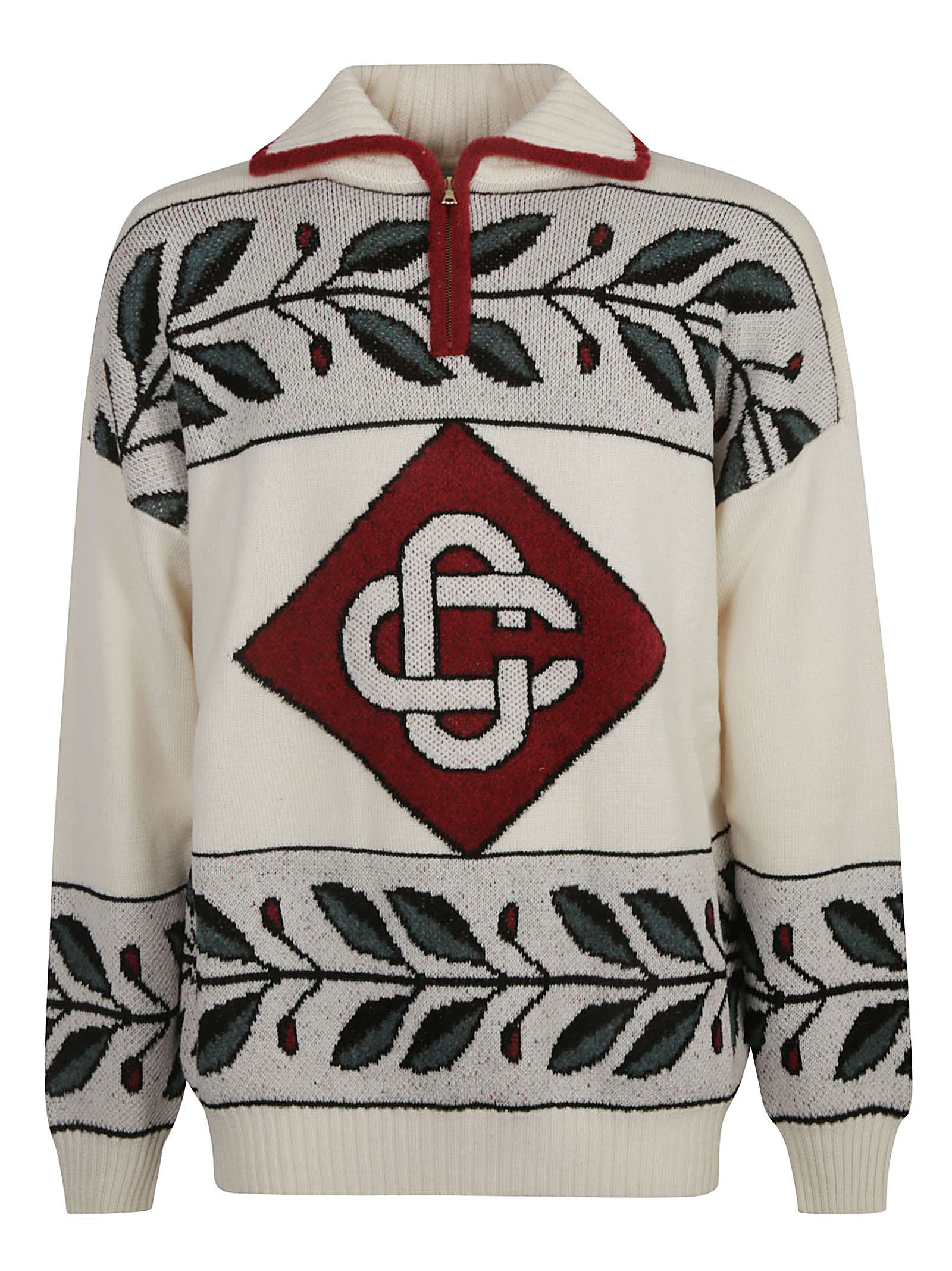 Casablanca Diamond Knit Sweater