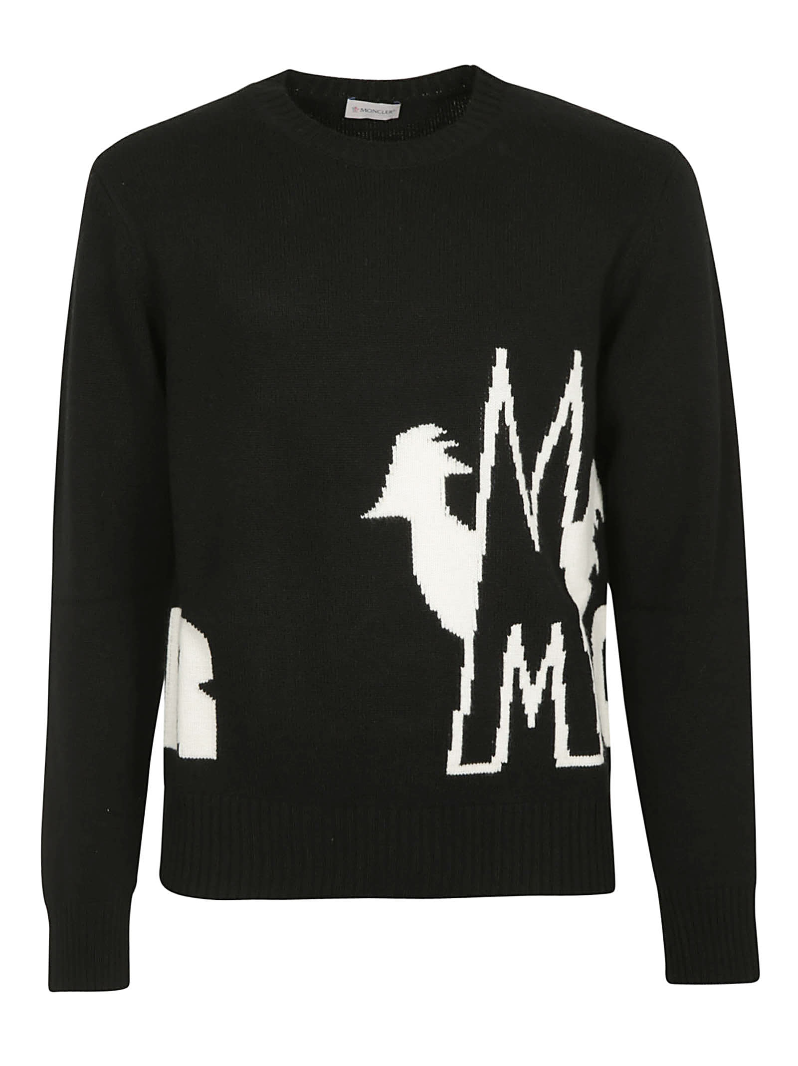 Moncler Logo Sweater | ModeSens