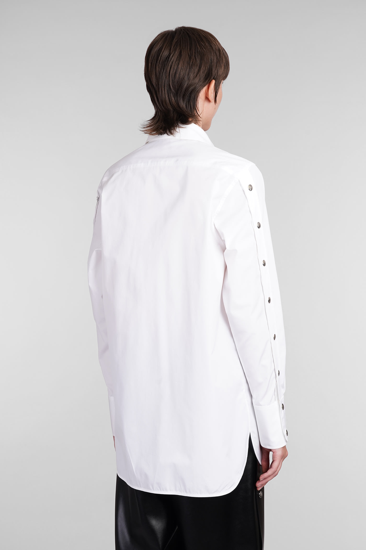 Shop Stella Mccartney Shirt In White Cotton