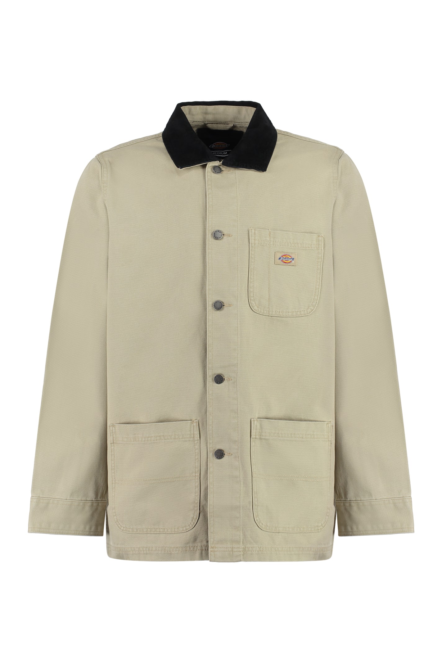Shop Dickies Duck Unlined Cotton Jacket In Sand