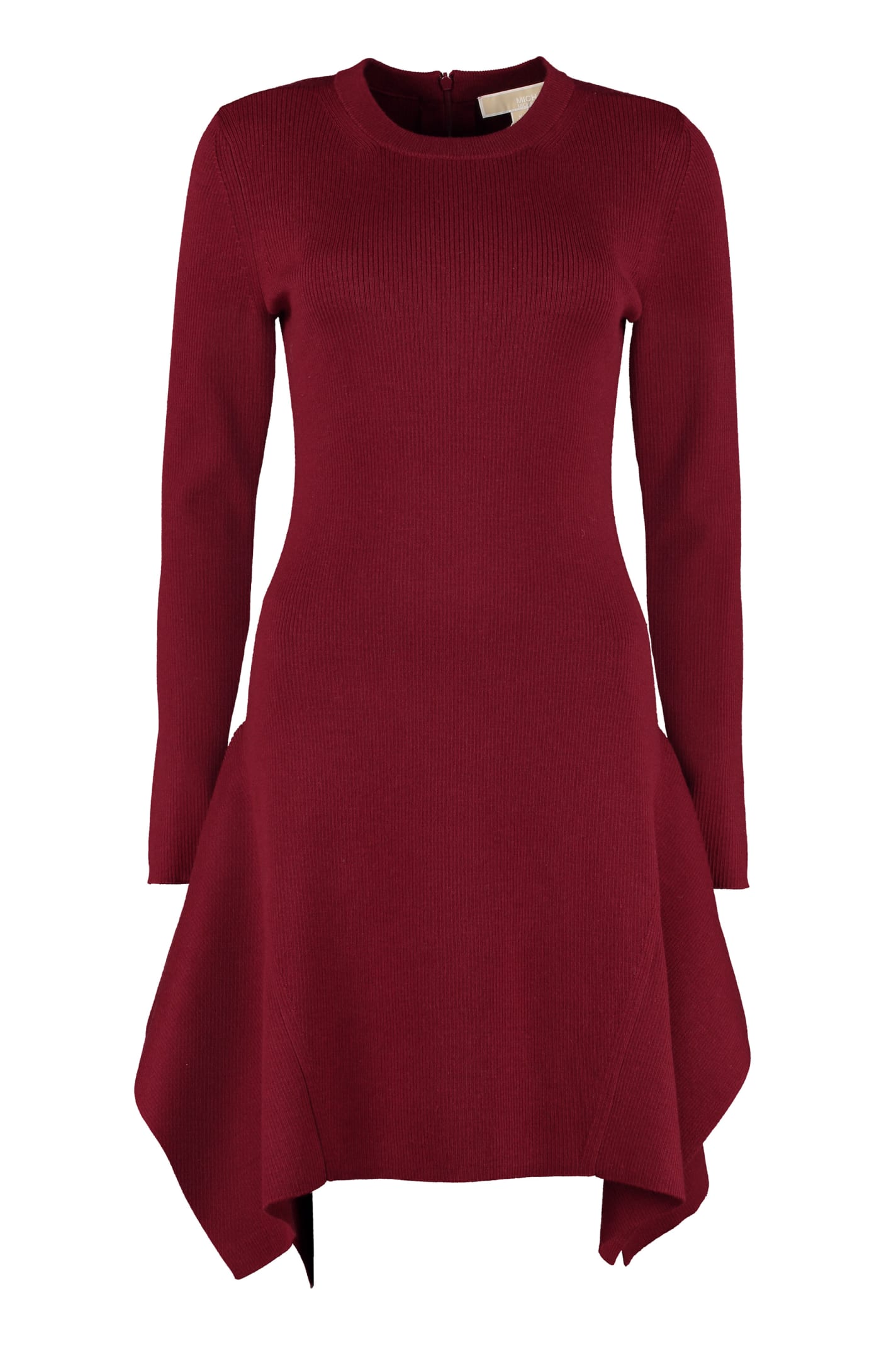 michael kors burgundy dress