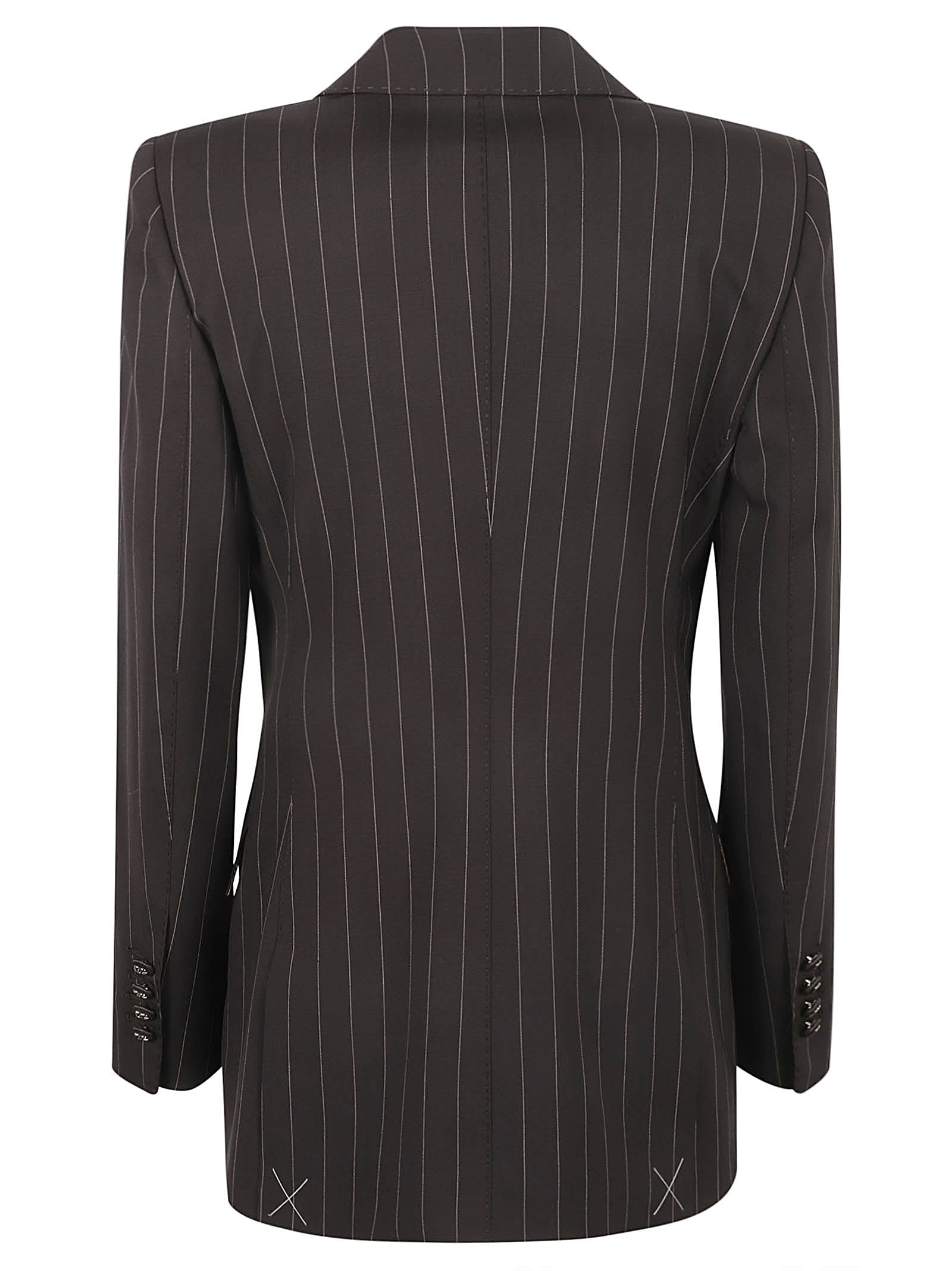 Shop Dolce & Gabbana Pinstripe Blazer In Rigato