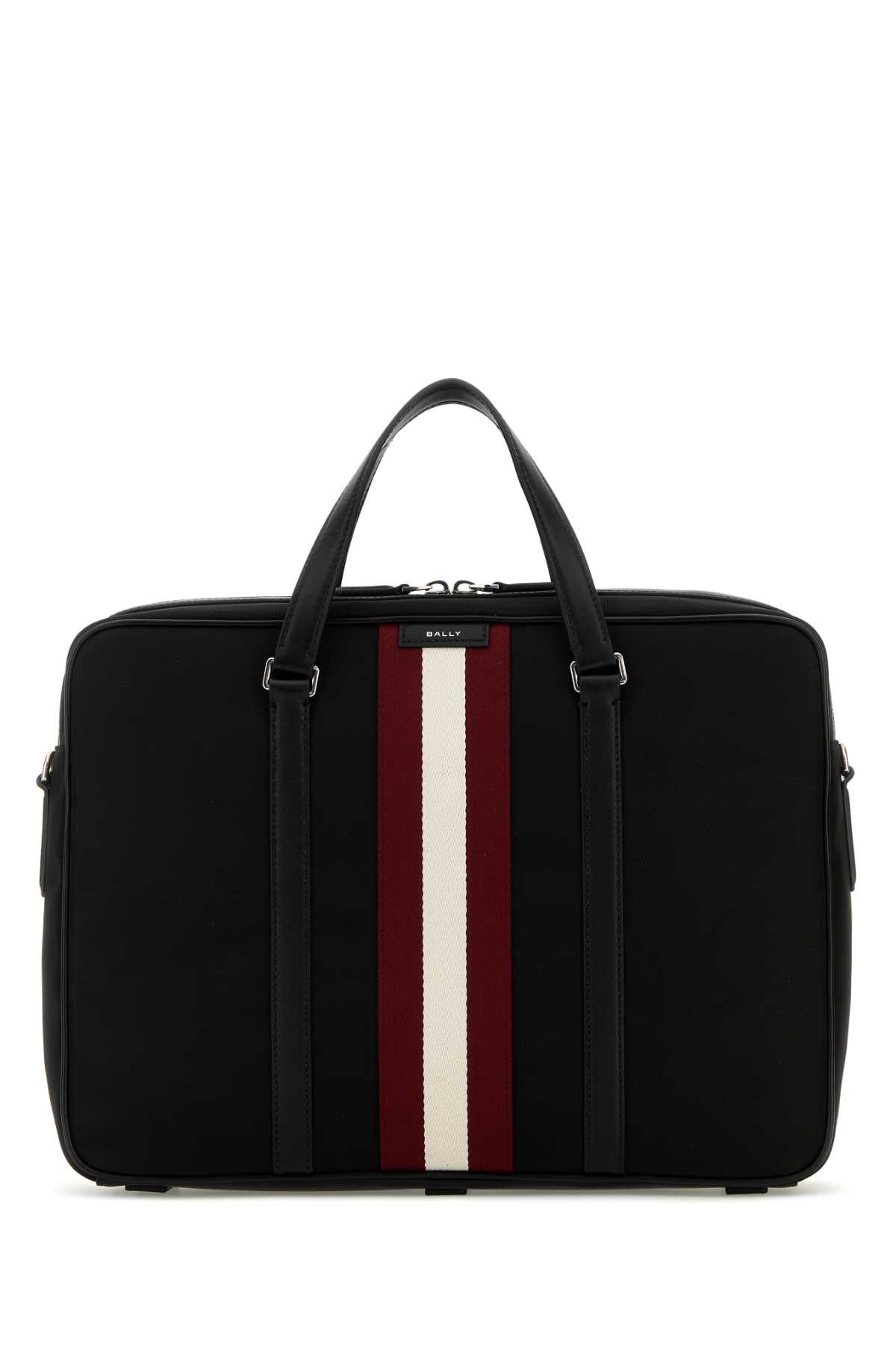 Black Fabric Briefcase