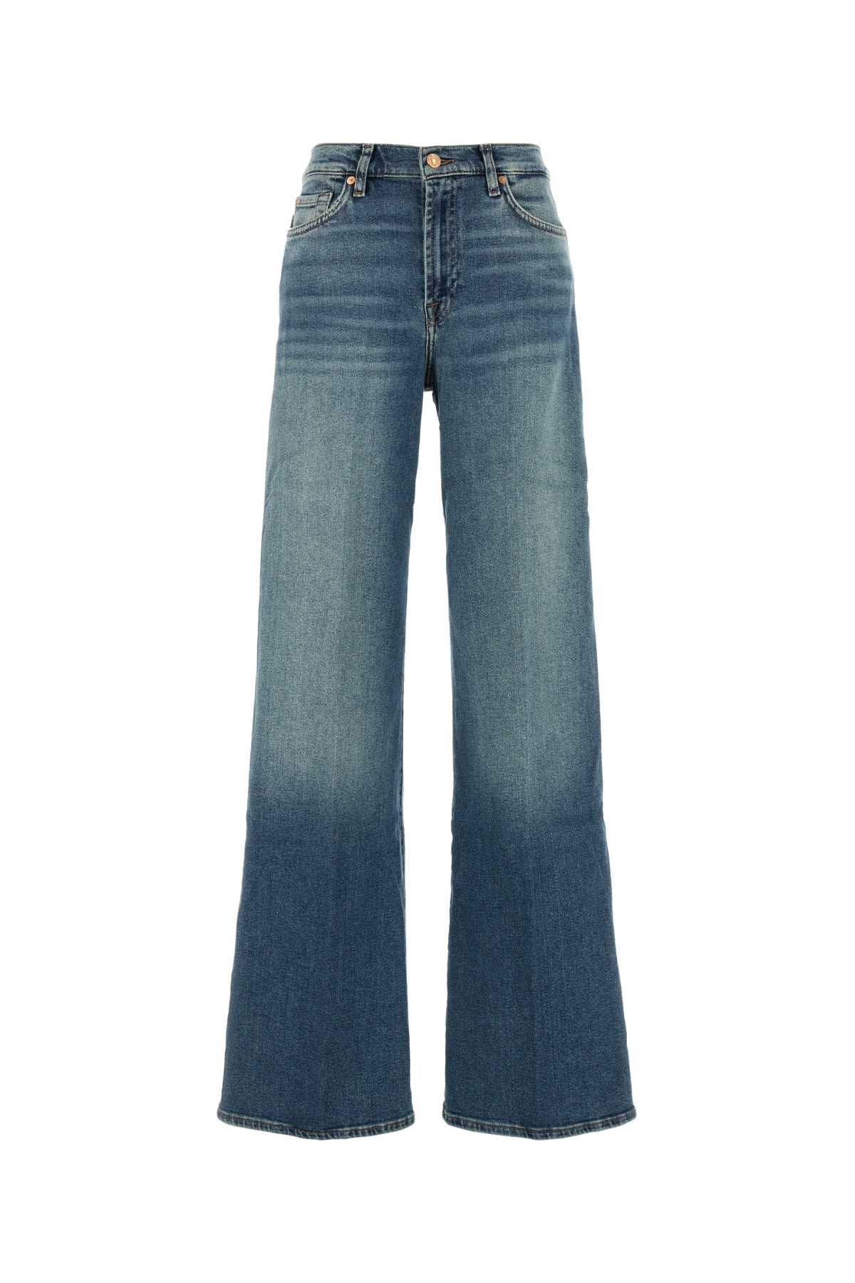 Stretch Denim Lotta Wide-leg Jeans