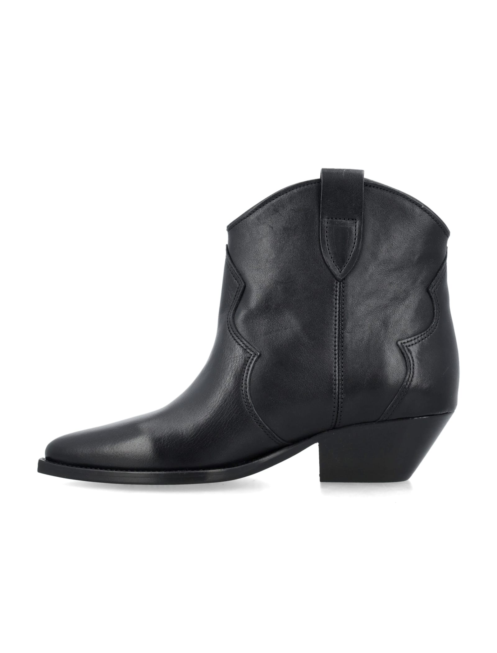 Shop Isabel Marant Dewina Boots In Black