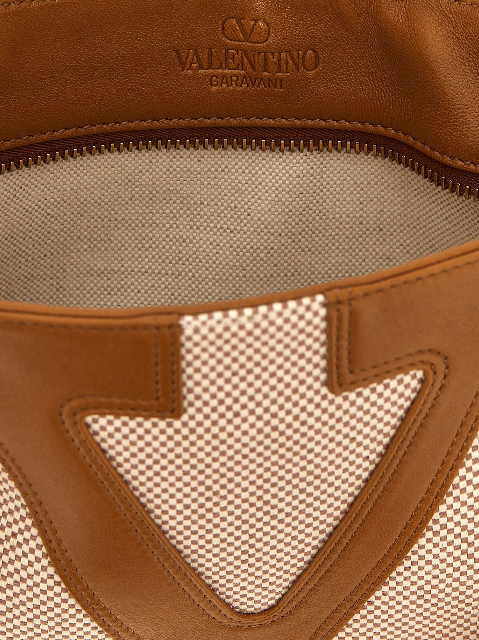 Valentino Small Viva Superstar Canvas Shoulder Bag