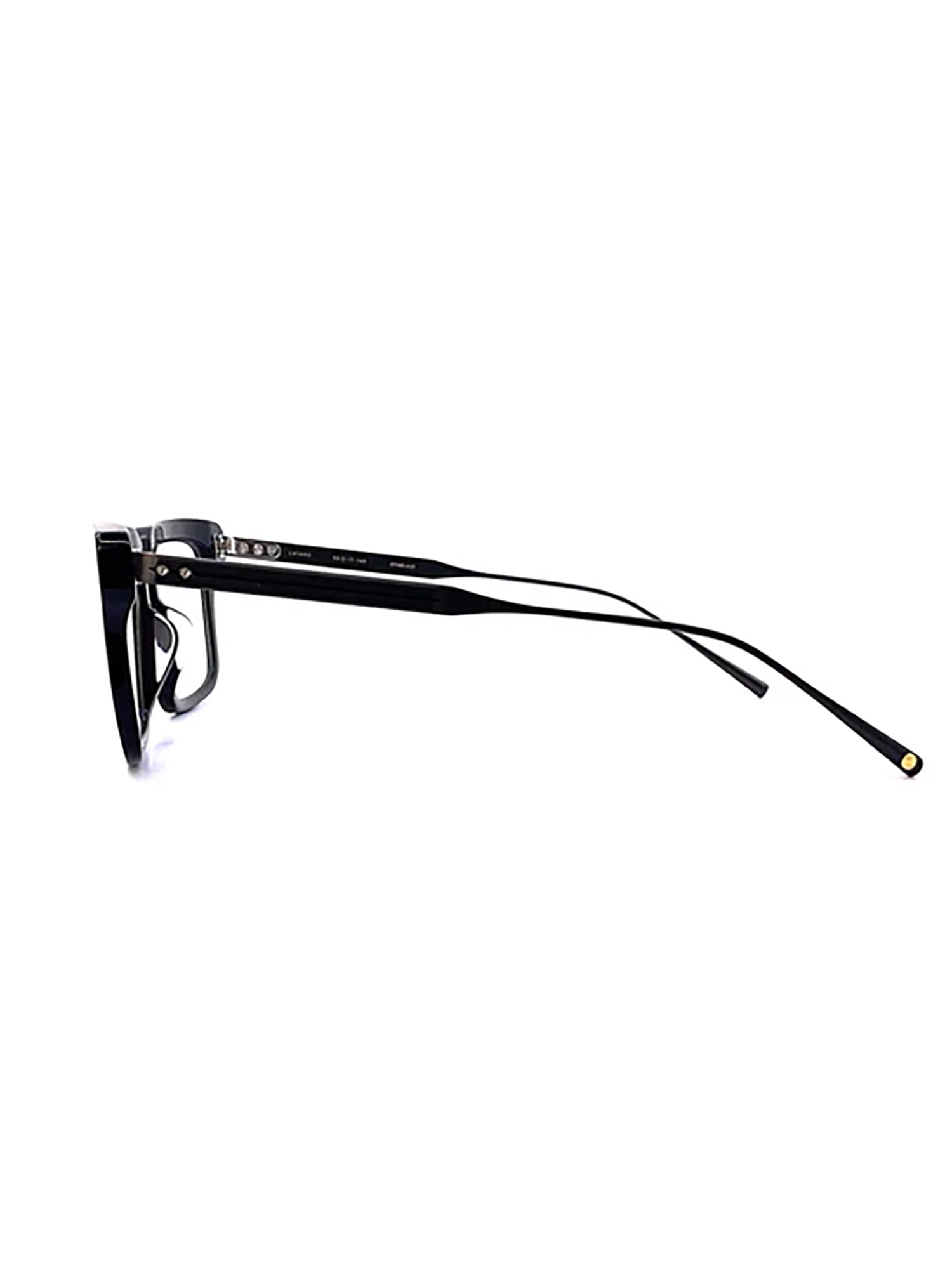 Shop Dita Dtx461/a/01 Lataro Eyewear In Matte Black_black Iron